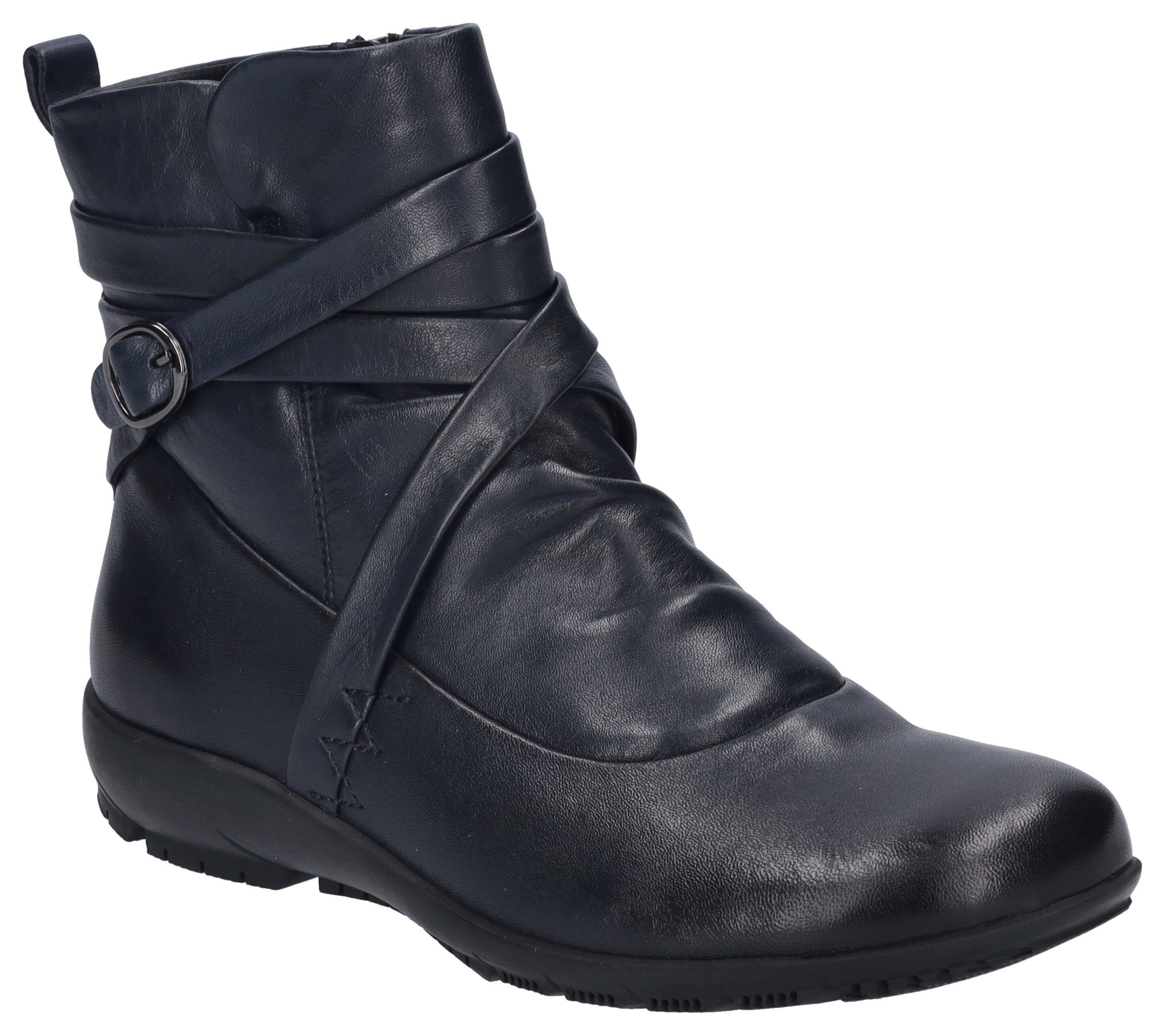 Josef Seibel Laarsjes Charlotte 11 Boots, winterboots, laarzen met modieuze plooien