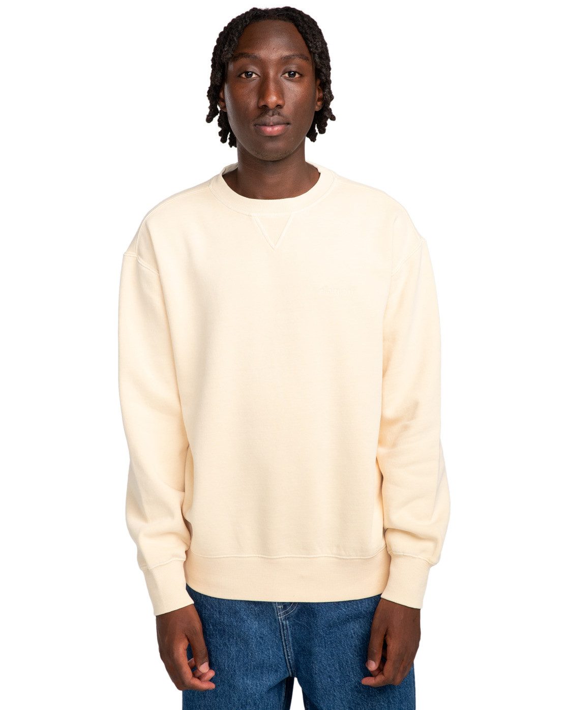 Element Sweatshirt Lowcase Pigment Cr heren sweaters maat M beige