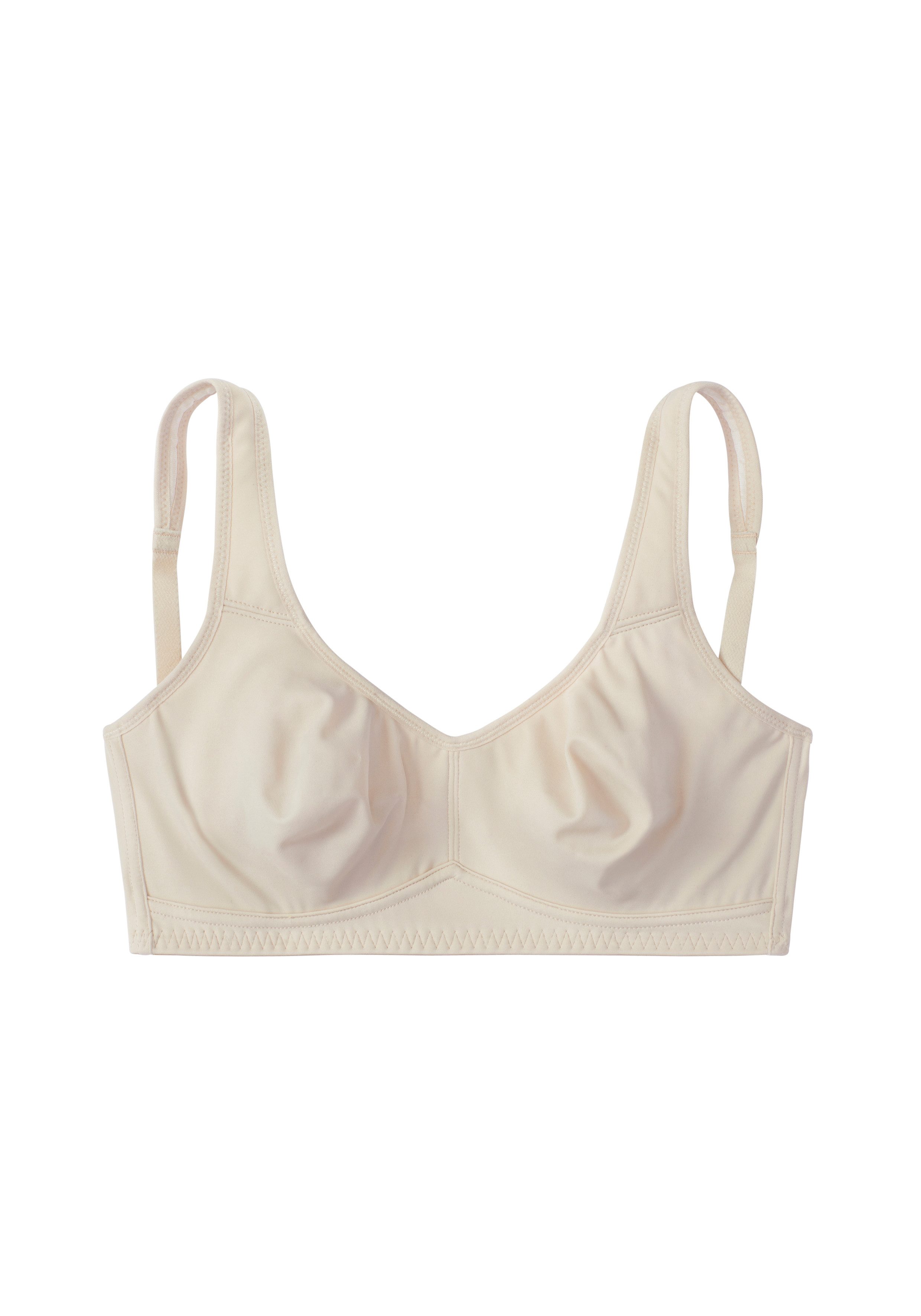 Nuance T-shirt-bh zonder beugels met naadloos voorgevormde cups