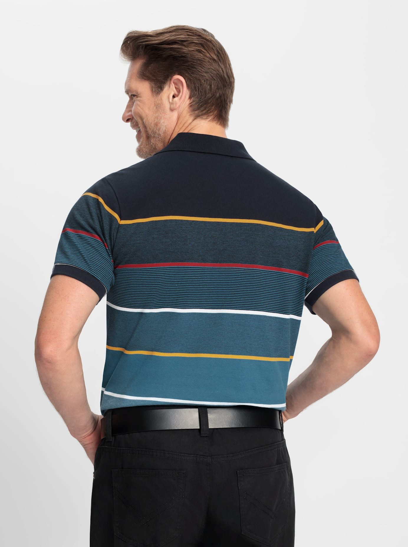 Marco Donati Poloshirt Shirt met korte mouwen (1-delig)