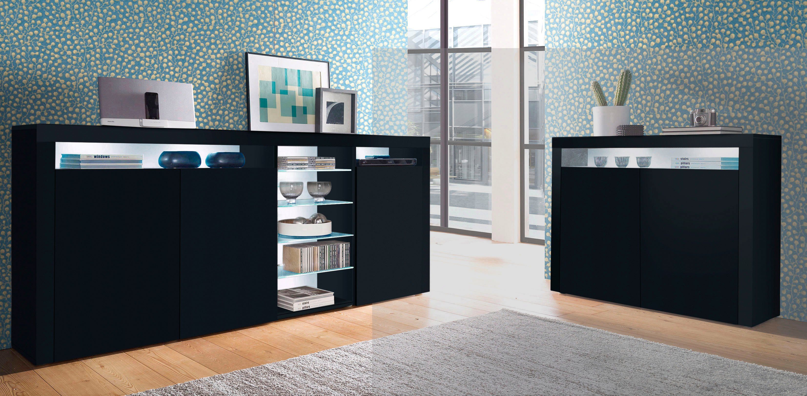 borchardt Möbel Highboard Santa Fe Breedte 200 cm