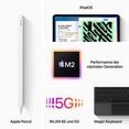 apple tablet 11" ipad pro 2022 wi‑fi + cellular, 11 ", ipados grijs