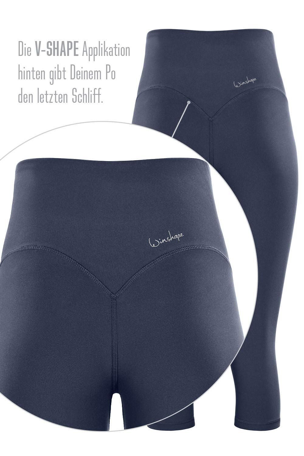 Winshape Legging 3/4 Functional Comfort HWL217C met v-vorm applicatie en core-band