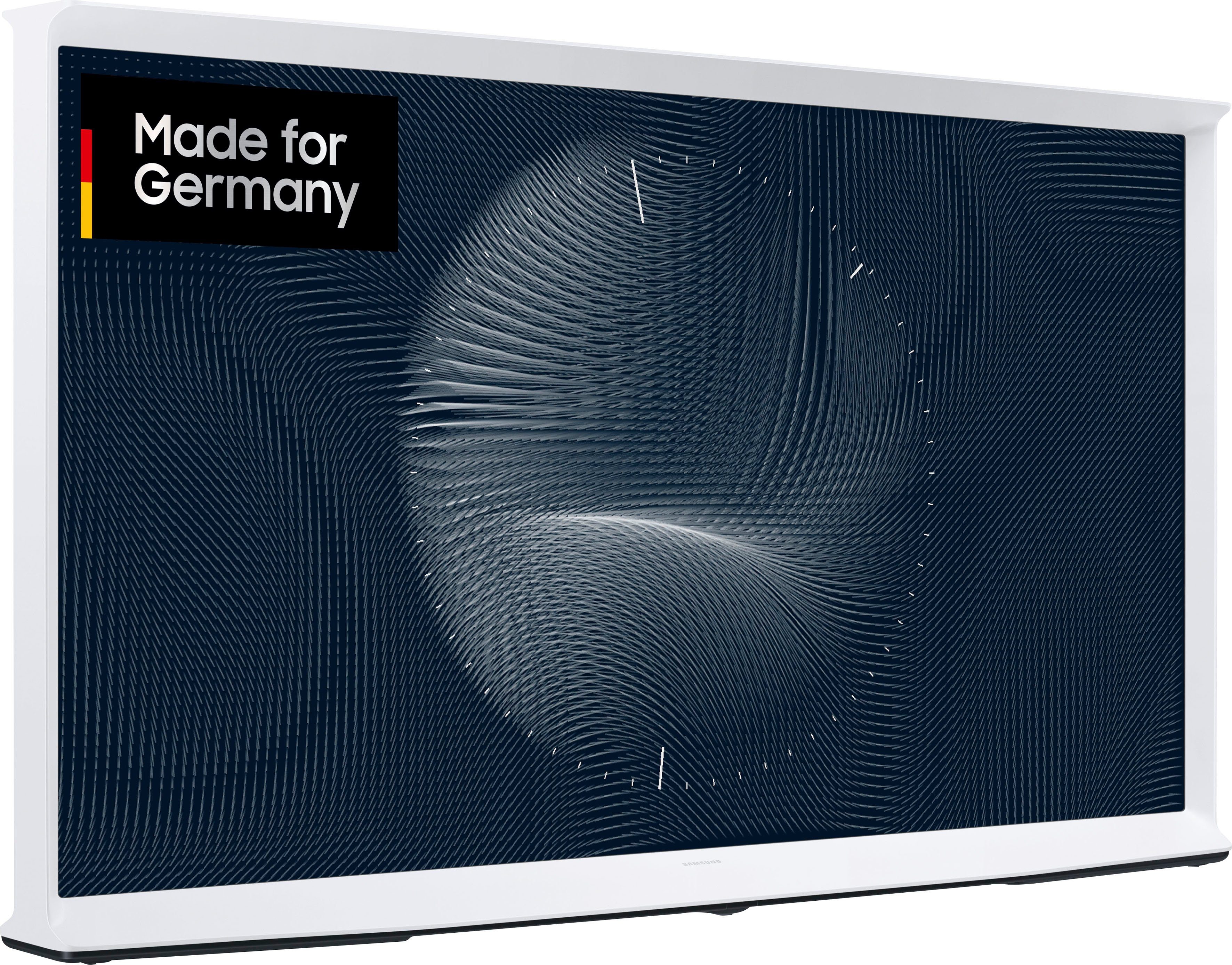 Samsung Led-lifestyle-TV 55" QLED 4K The Serif (2022), 138 cm / 55", Smart TV, Quantum HDR, Beste upscaling dankzij Quantum processor 4k, Mat display