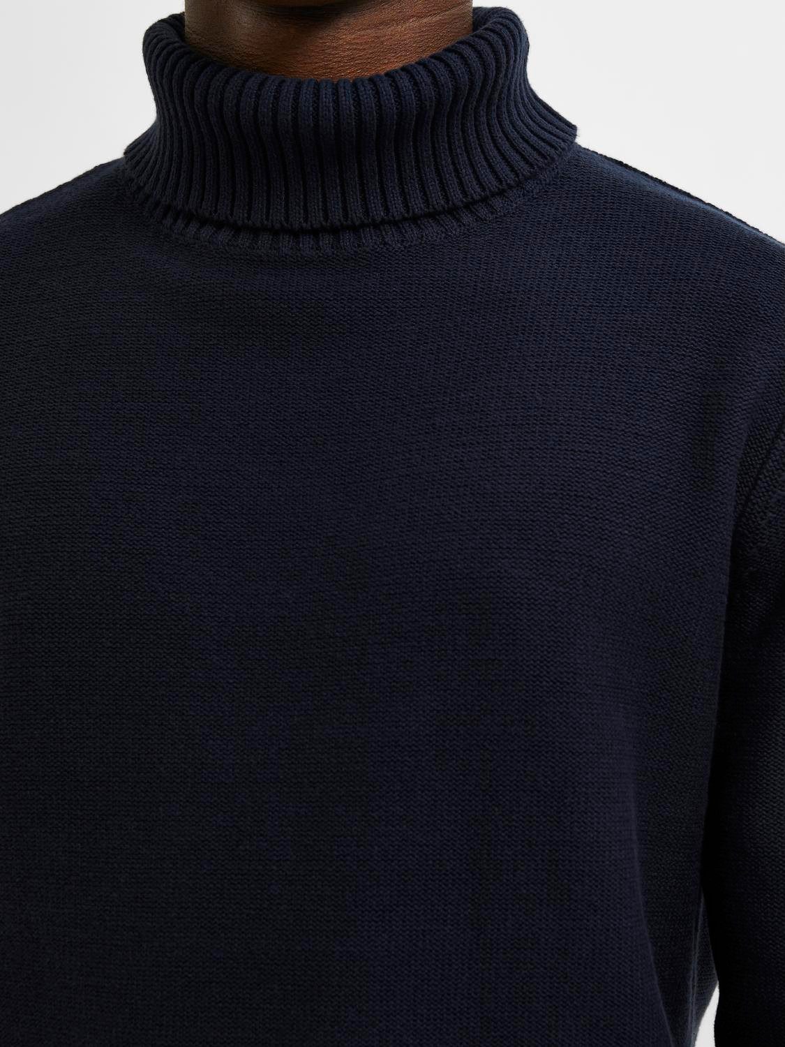 SELECTED HOMME Coltrui SLHAXEL LS KNIT ROLL NECK NOOS