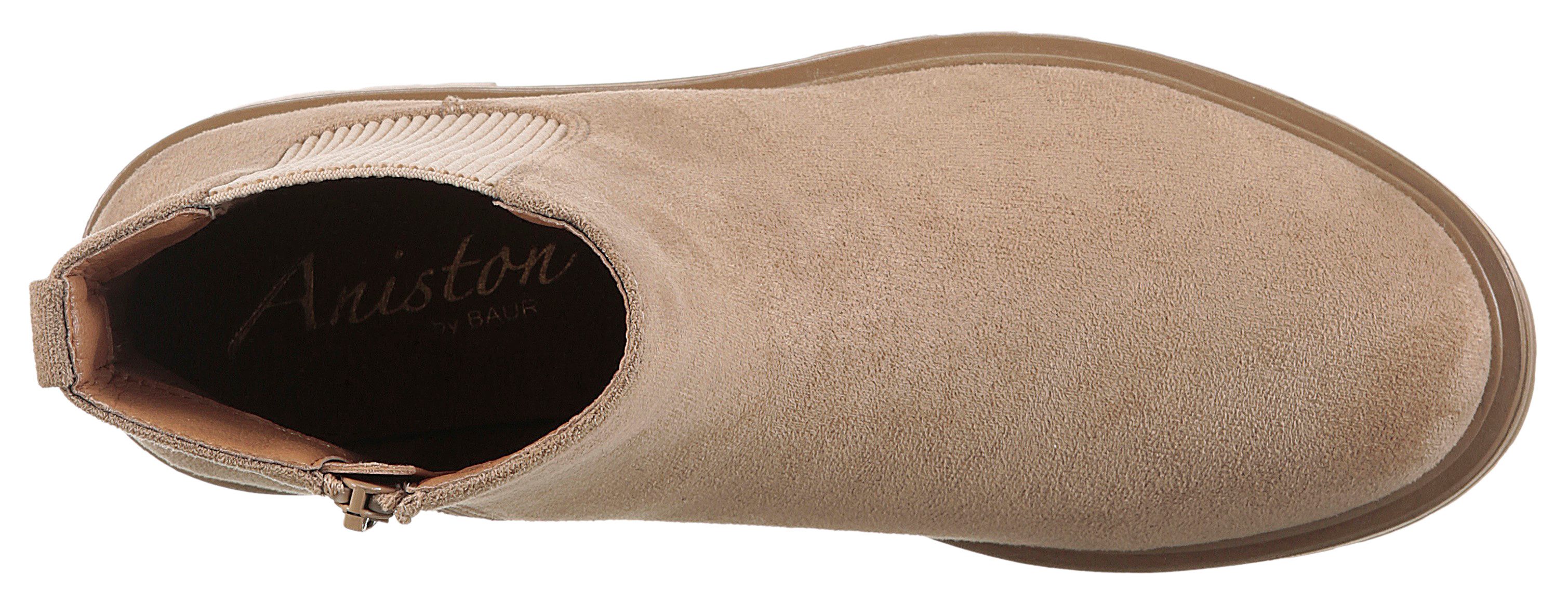 Aniston SHOES Chelsea-boots ankle boot, block heel, with wide stretch - new collection