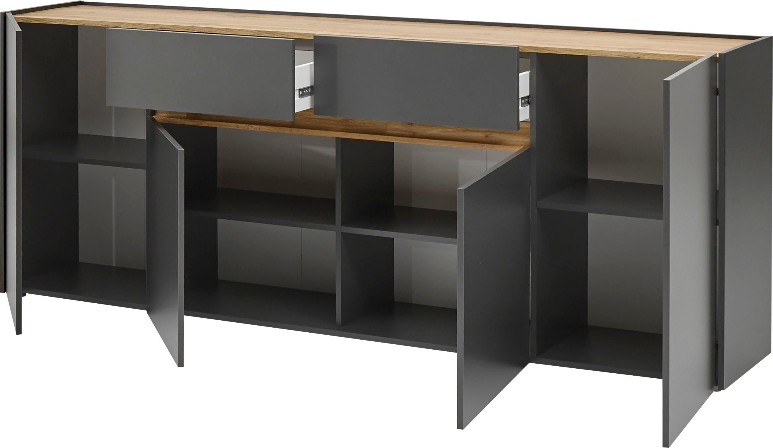 INOSIGN Dressoir City/Giron Breedte ca. 224 cm