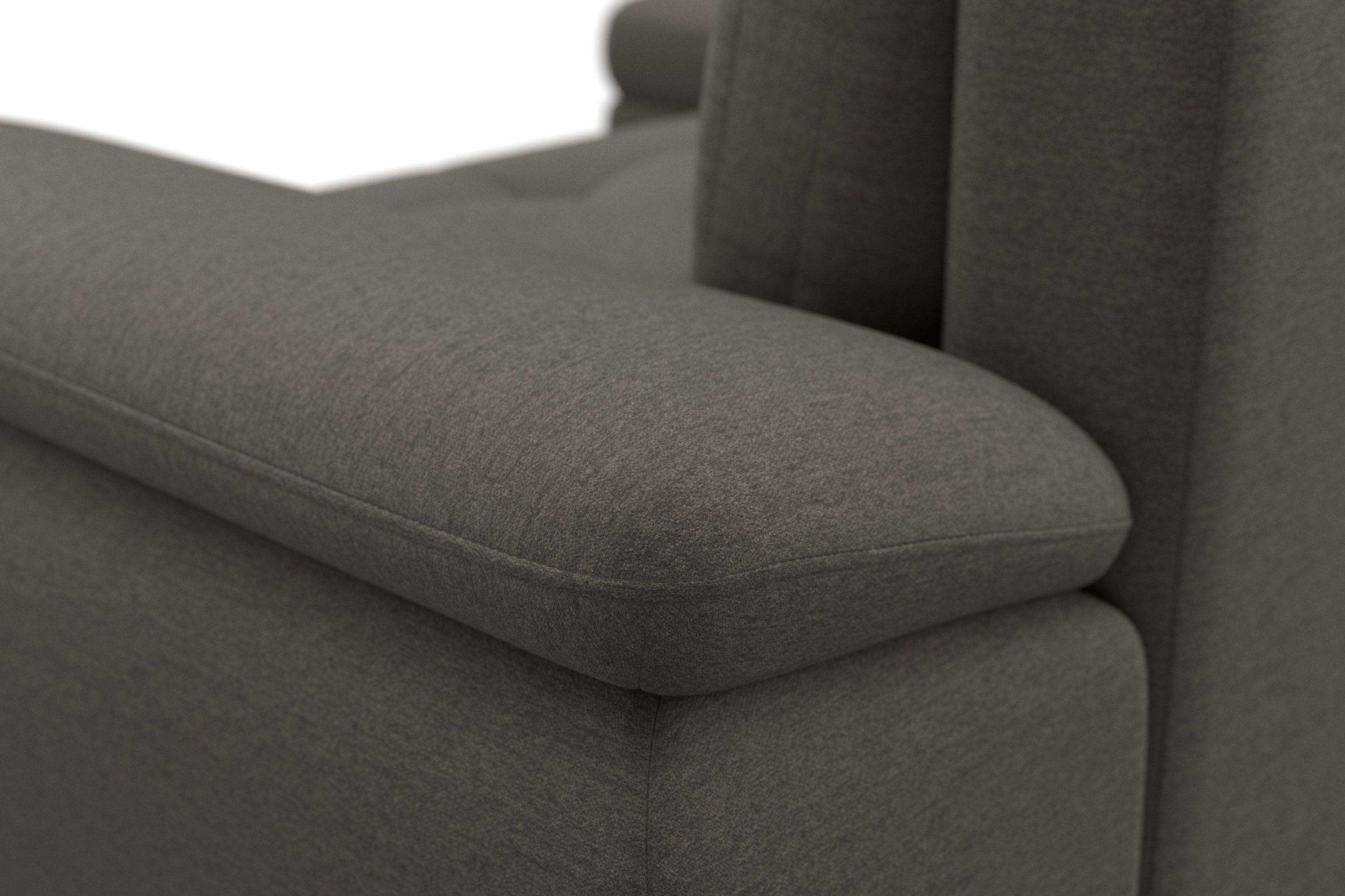 sit&more Hoekbank Latigo L-vorm met récamier, naar keuze met slaapfunctie en bedkist