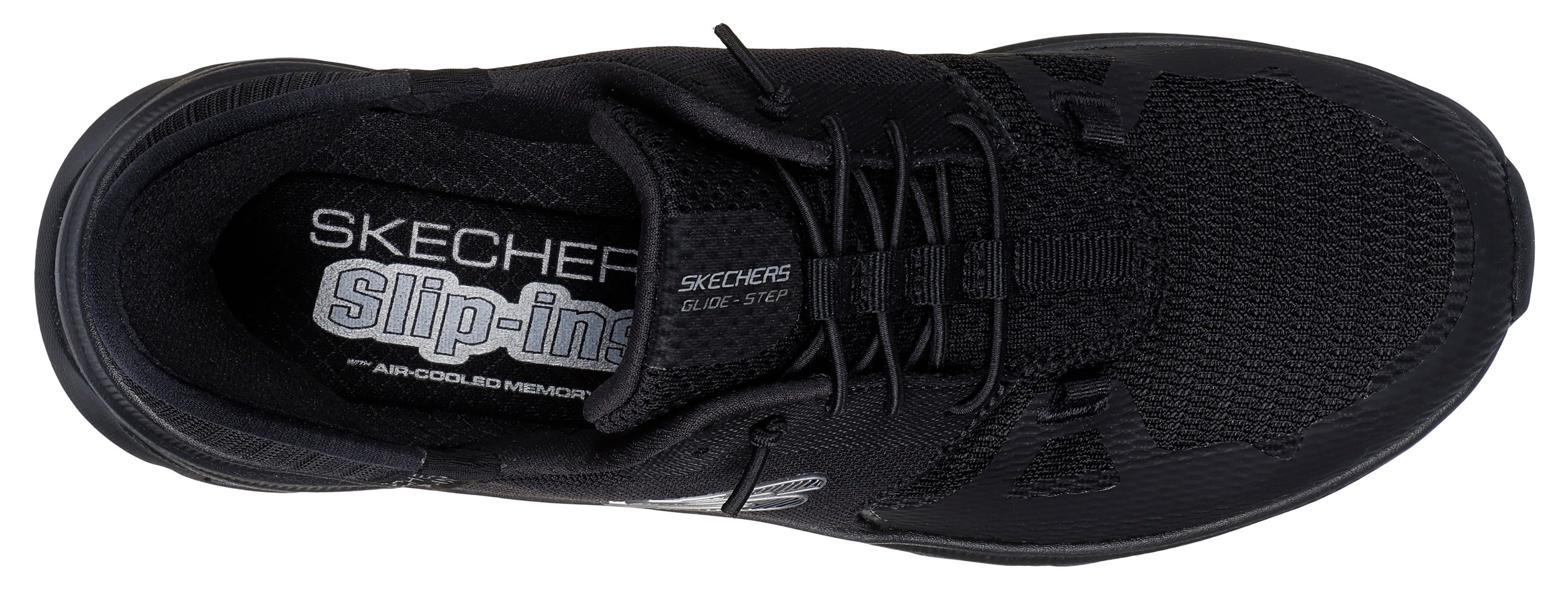 Skechers Slip-on sneakers GLIDE-STEP PRO Slippers, vrijetijdsschoen met comfortabele hielkussenfunctie