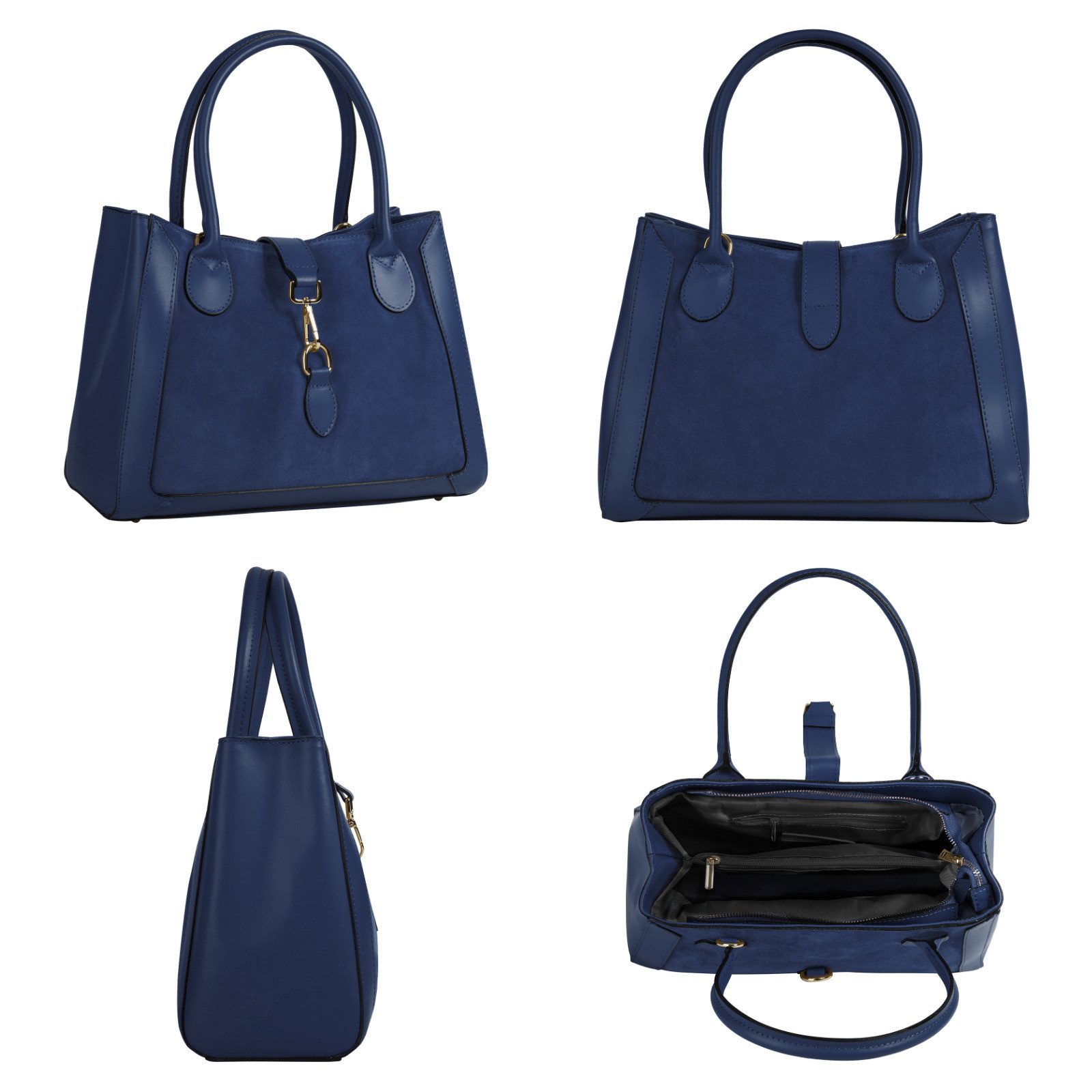 Samantha Look Shopper echt leer, made in italy