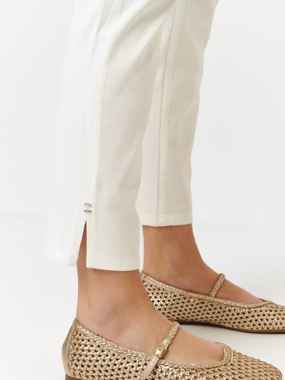 TONI 7/8 jeans BE Loved in five-pocketsstijl