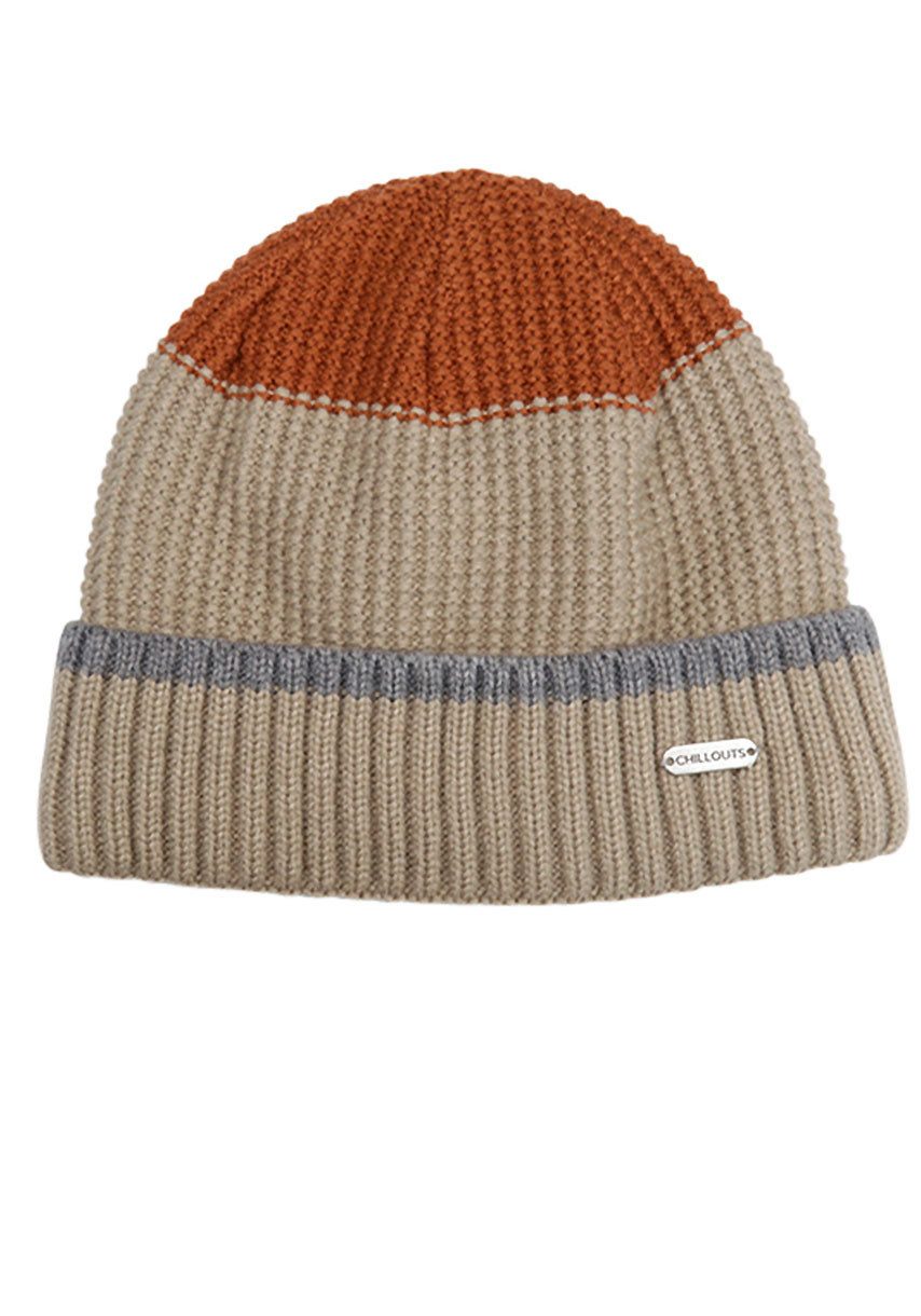 chillouts Gebreide muts Tony Hat met meerkleurig ontwerp