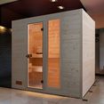 weka sauna lars trend 2 7,5 kw bio-combikachel met externe bediening beige
