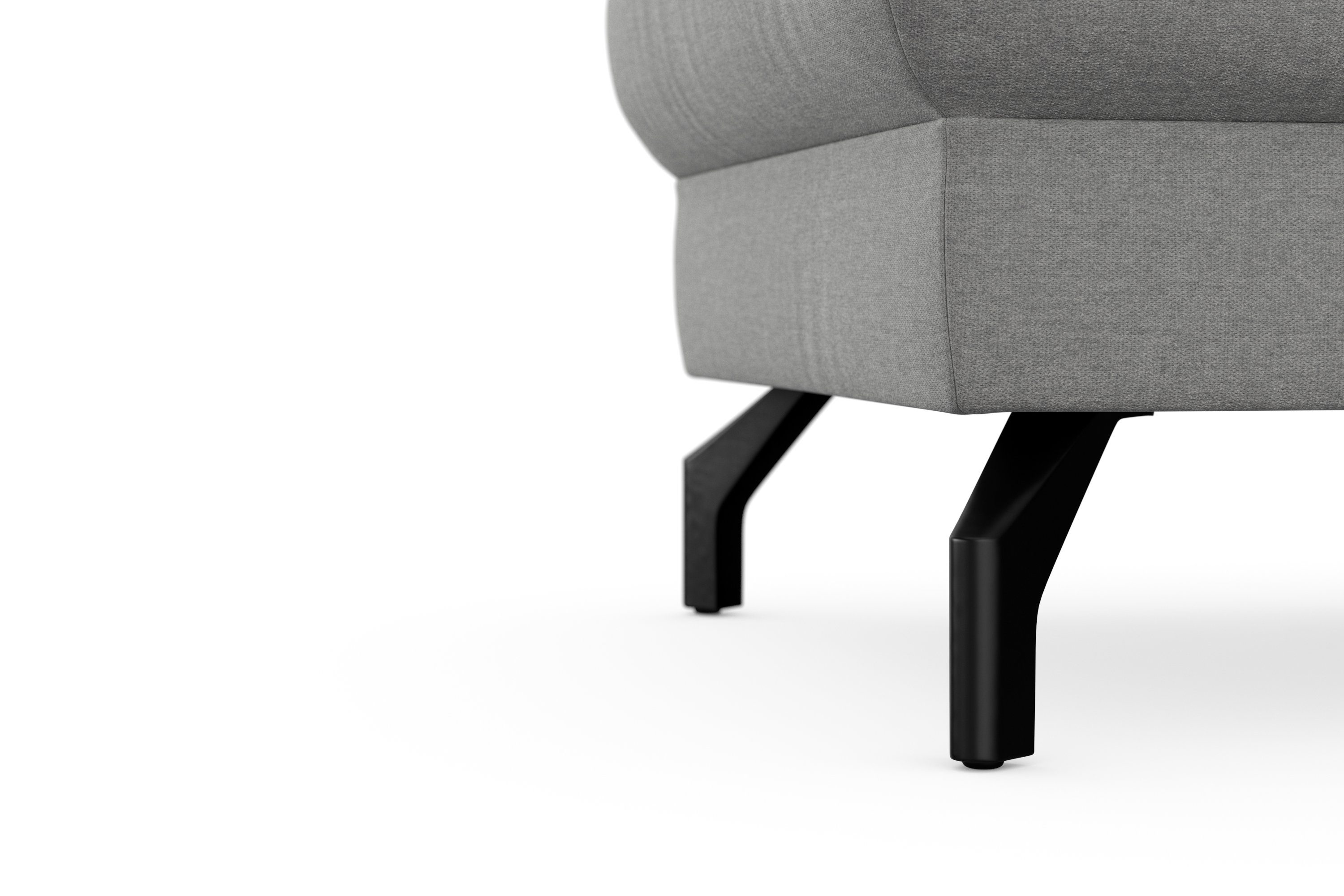 sit&more Hockerbank Cinturo met binnenvering, zithoogte 45 cm