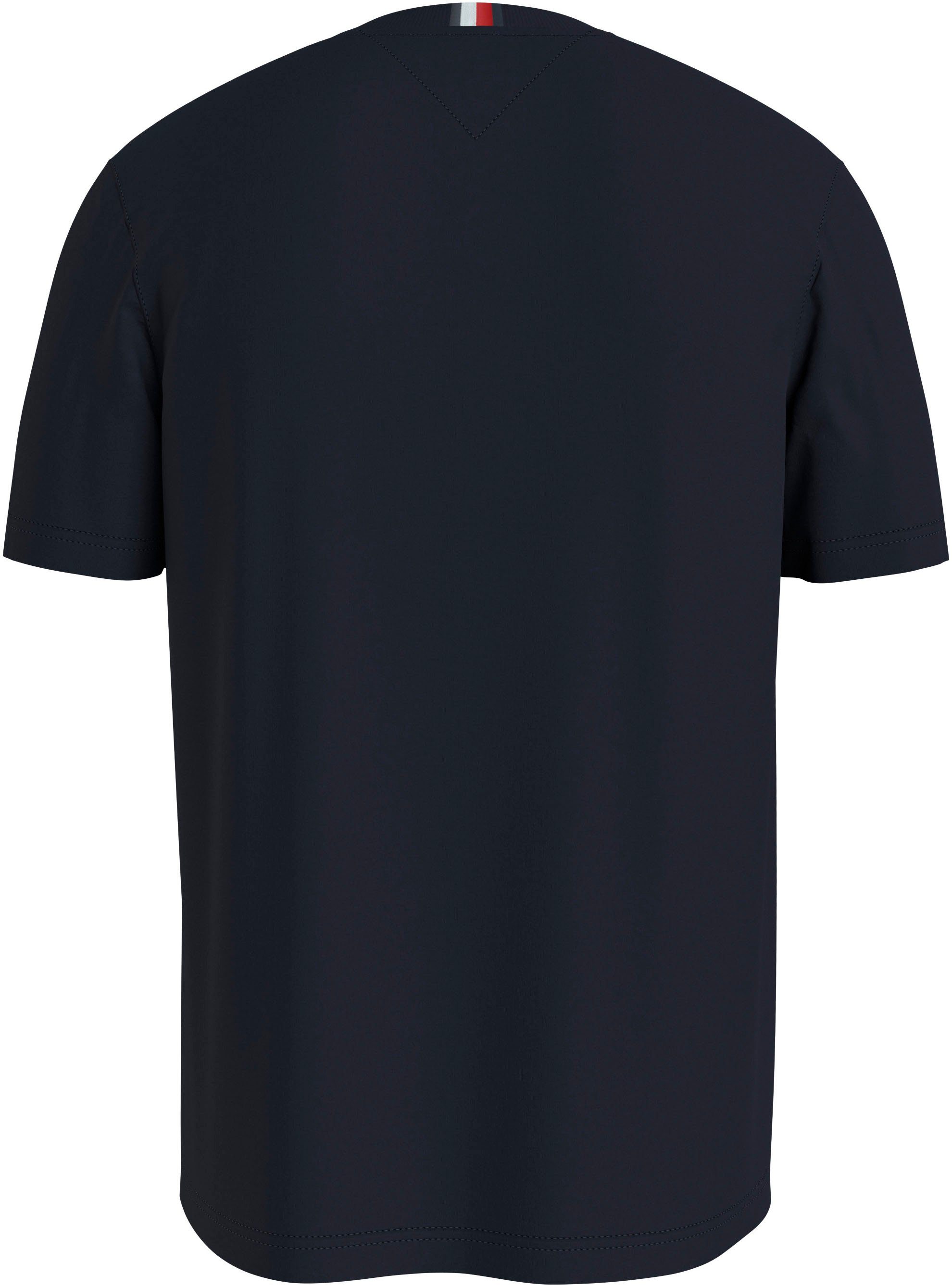 Tommy Hilfiger Shirt met print HILFIGER COIN TEE met markante print
