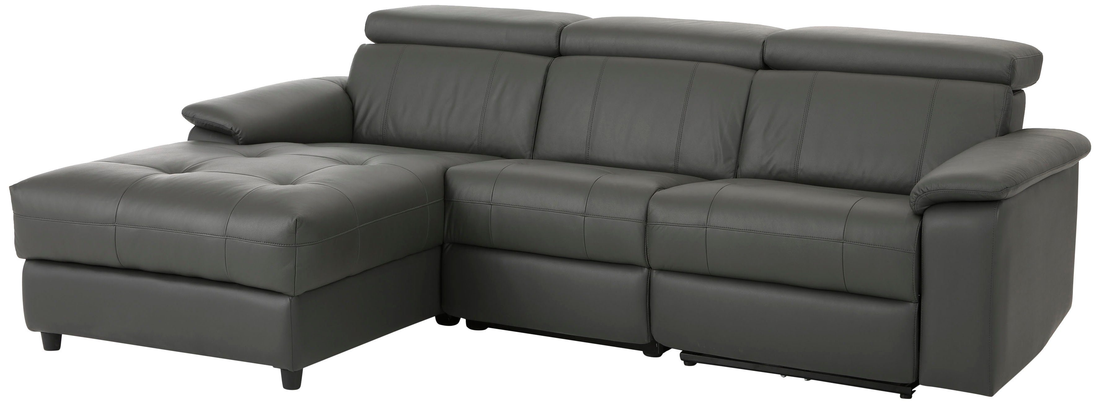 Home affaire Hoekbank Binado, L-vorm, met handmatige of elektrische relaxfunctie met usb-aansluiting