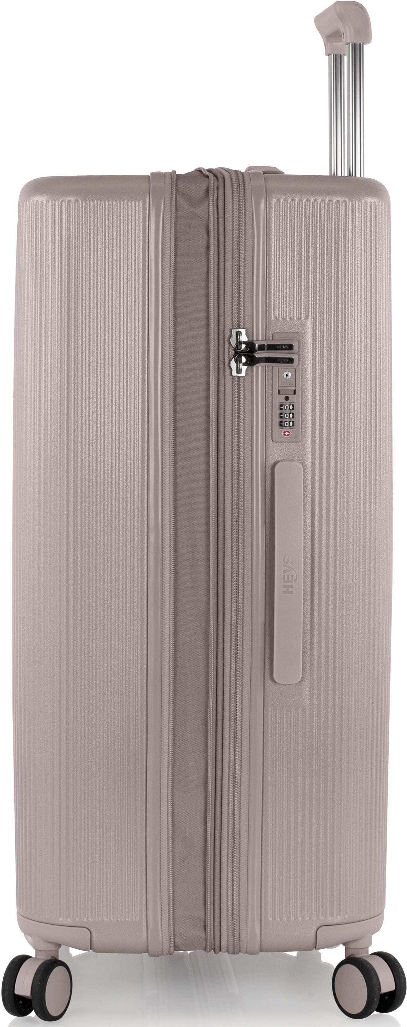 Heys Hardshell-trolley Earthtone verschillende maten en kleuren x Joachim Llambi reisbagage TSA-slot volumevergroting