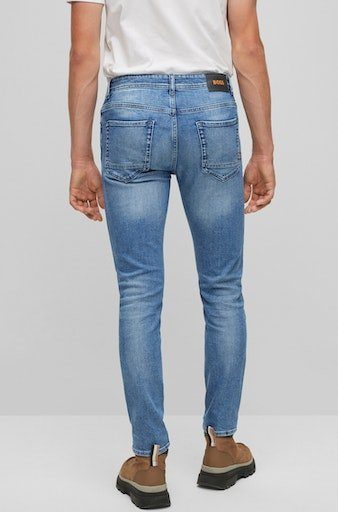 Boss Orange Regular fit jeans Taber BC-C met merklabel
