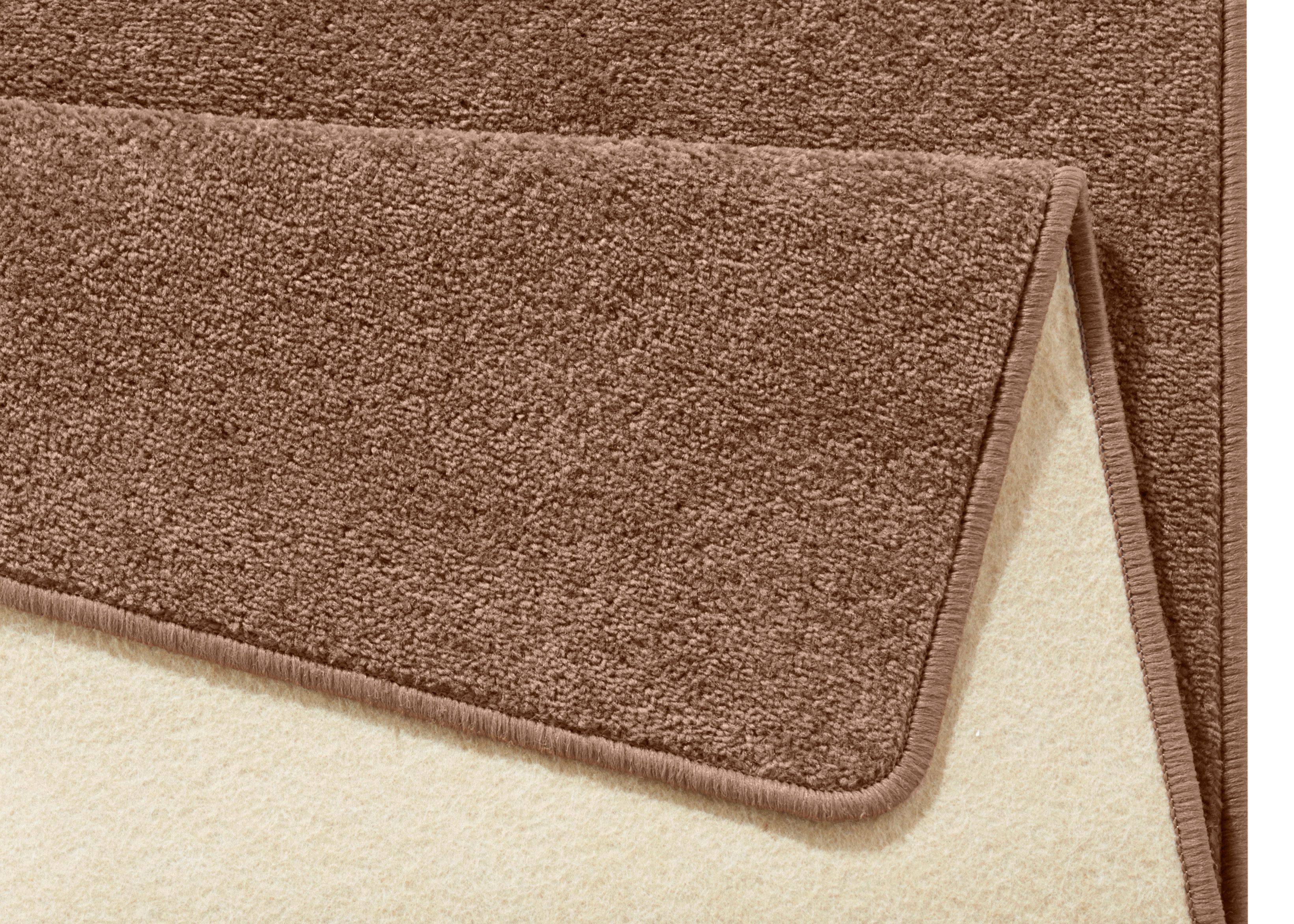 HANSE Home Vloerkleed Fancy Kortpolig, loper, effen, geketteld, woonkamer, slaapkamer, eetkamer