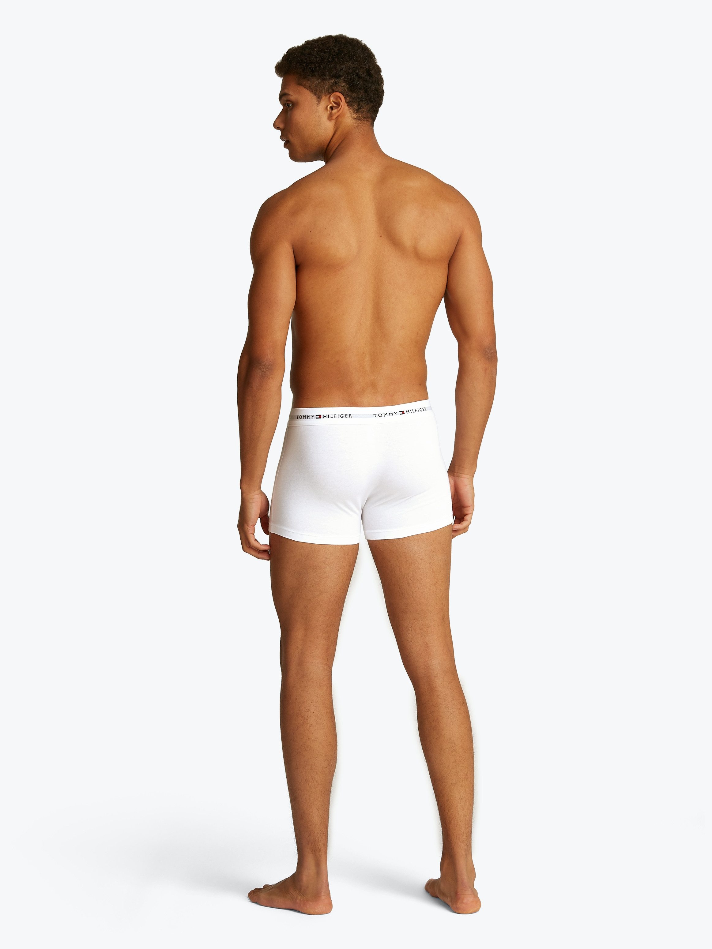 Tommy Hilfiger Underwear Boxershort 3P TRUNK met een logo-opschrift (3 stuks)