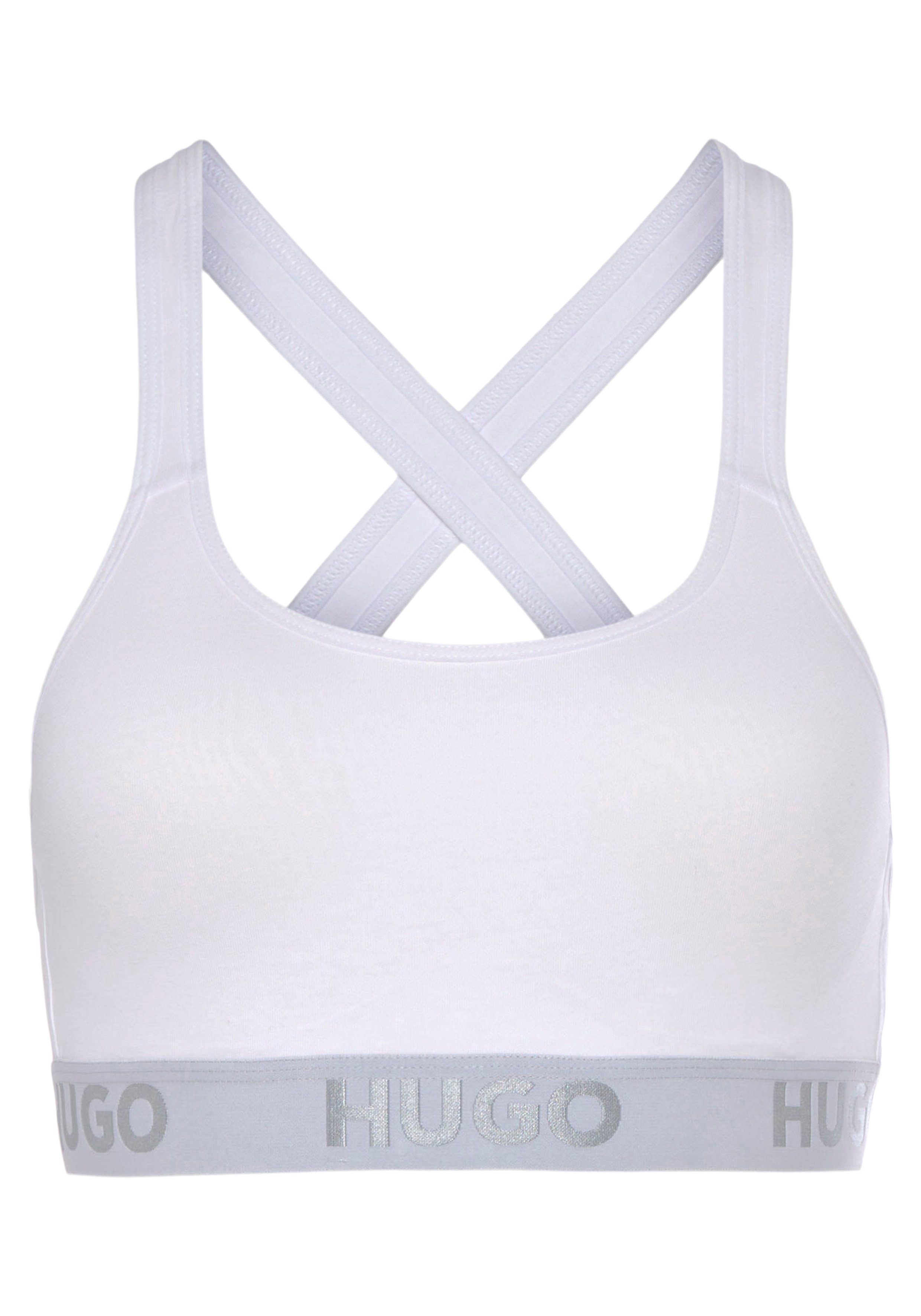 HUGO underwear Bralette-bh BRALETTE PADDED SPOR met elastische taille