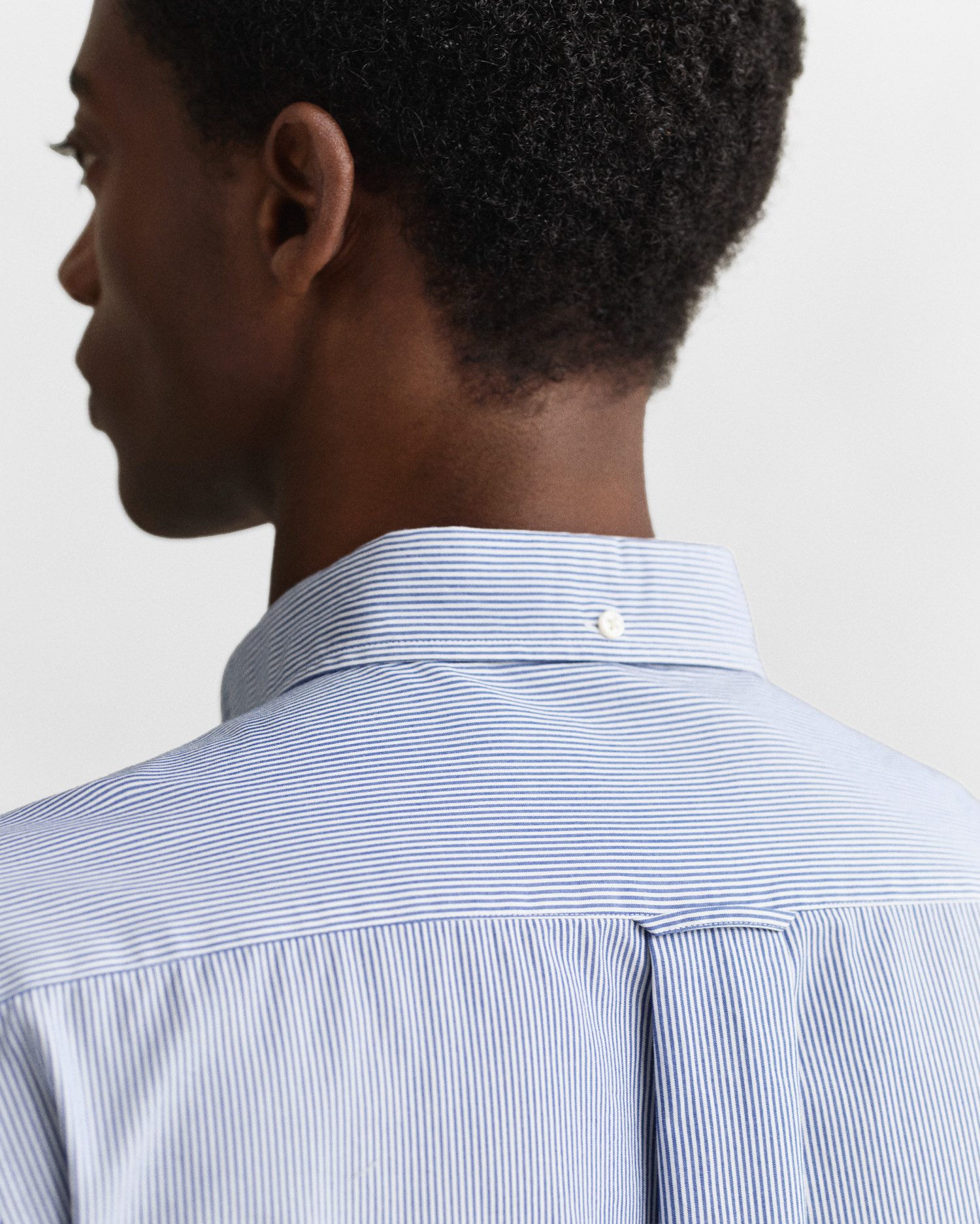 Gant Overhemd met lange mouwen REG POPLIN BANKER SHIRT Banker Stripe popeline, lichte katoen