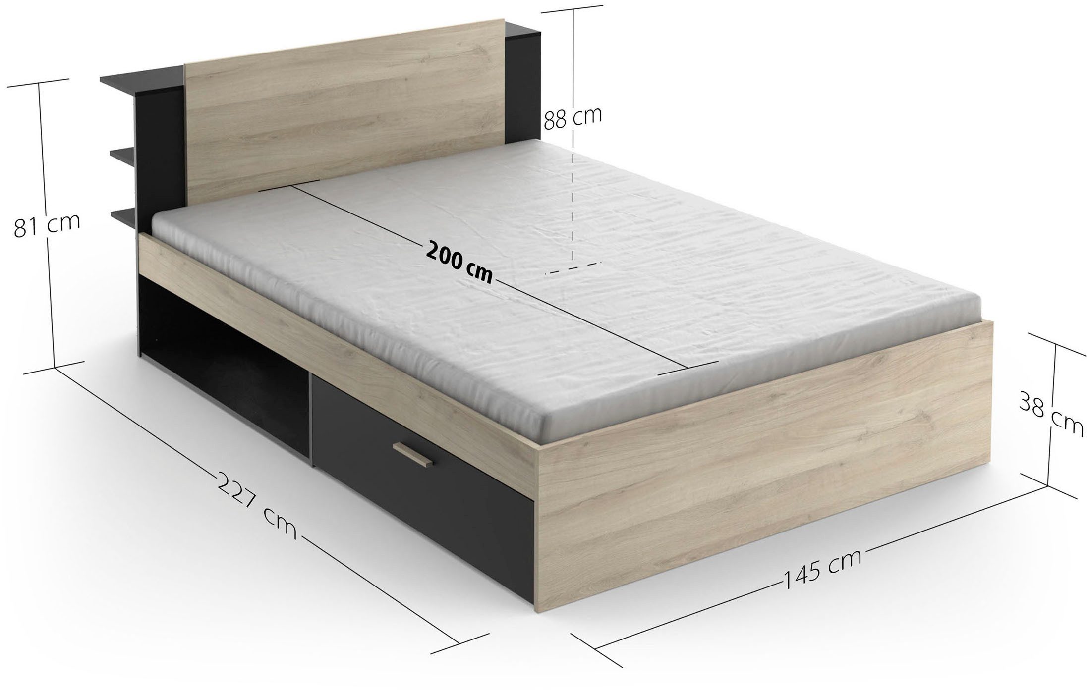 Demeyere GROUP Bedframe LIFE Tijdloze stijl, gemakkelijk te combineren
