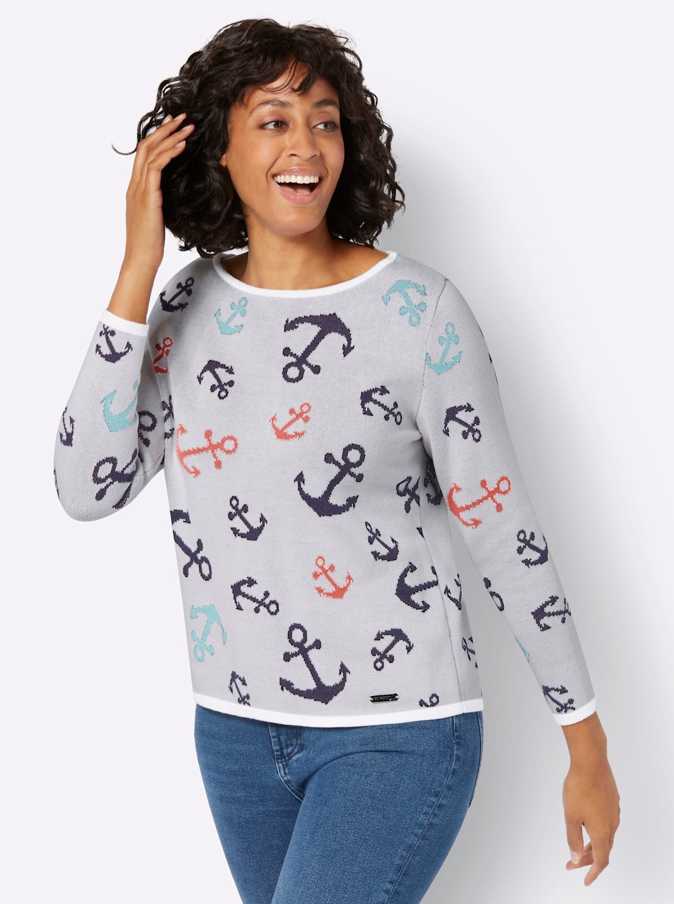 Casual Looks Trui met ronde hals Trui