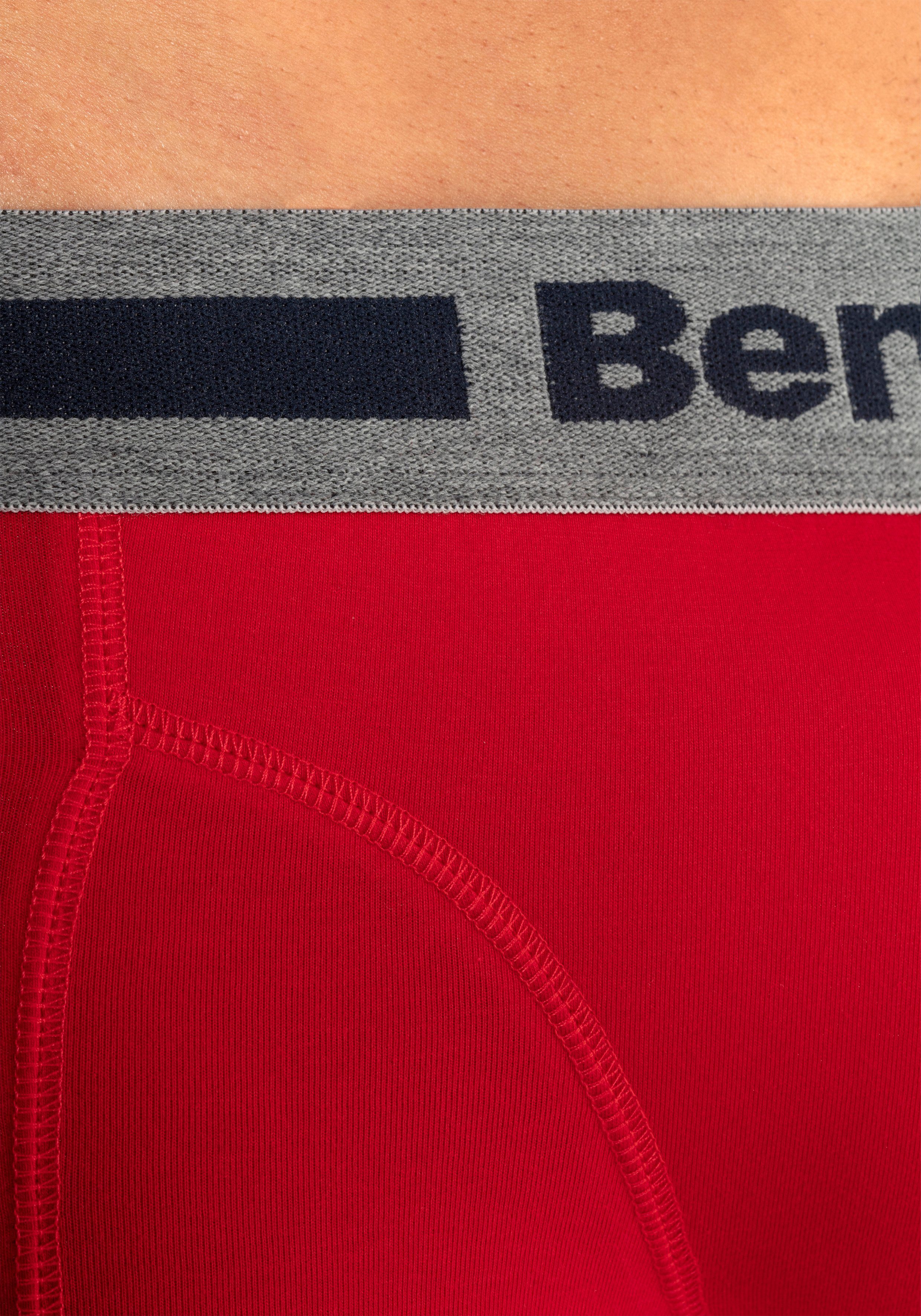 Bench. Hipster strak zittende boxershorts van katoenmix (set, 4 stuks)