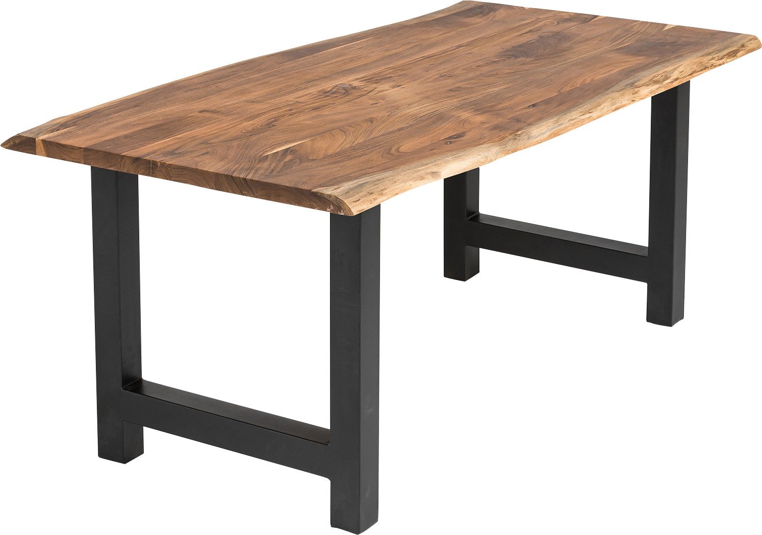 SalesFever Eethoek Massief hout geolied en tweevoudig gewaxt (set, 5-delig)