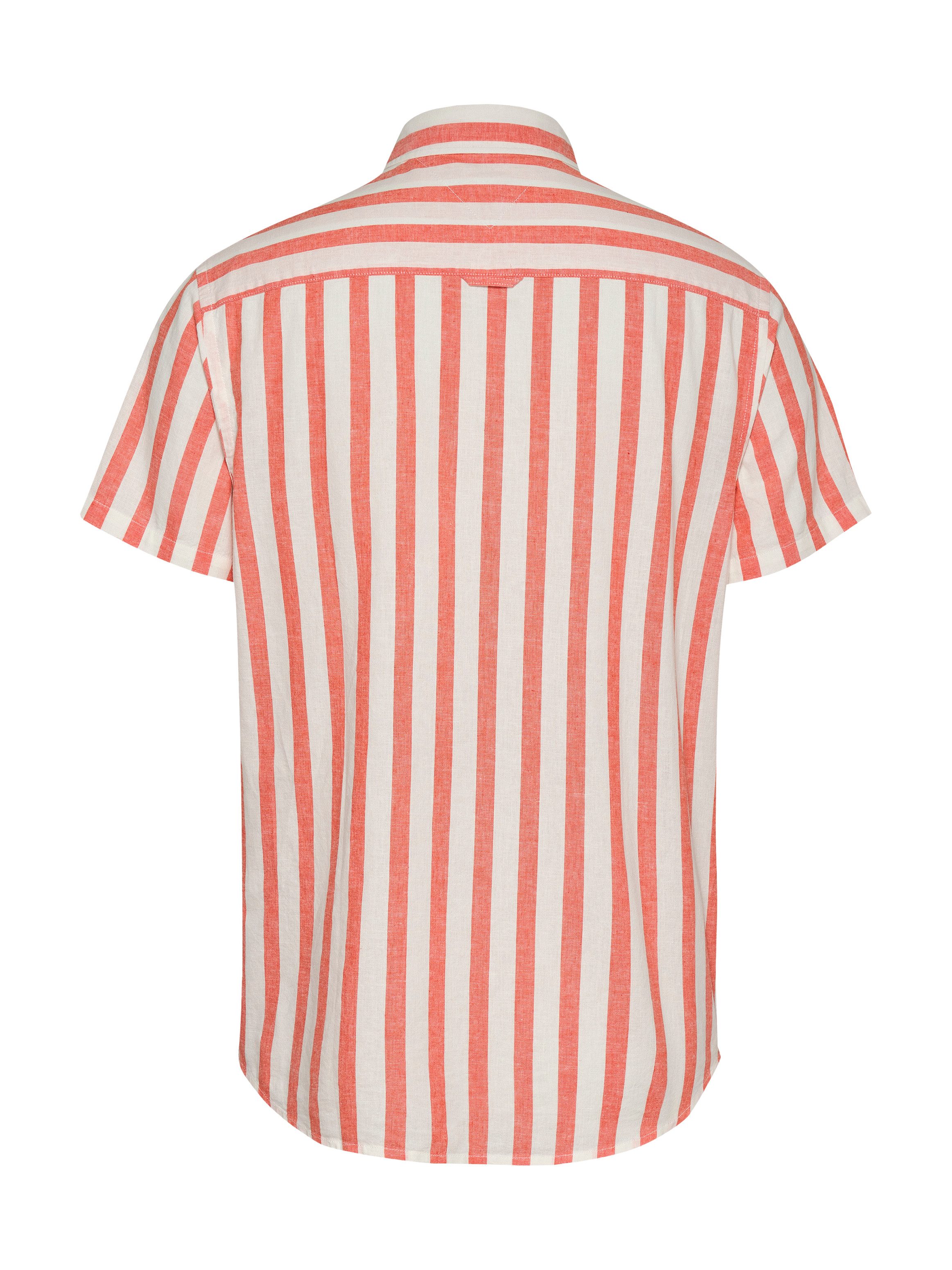 TOMMY JEANS Overhemd met korte mouwen TJM REG LINEN BLEND STP SS SHIRT