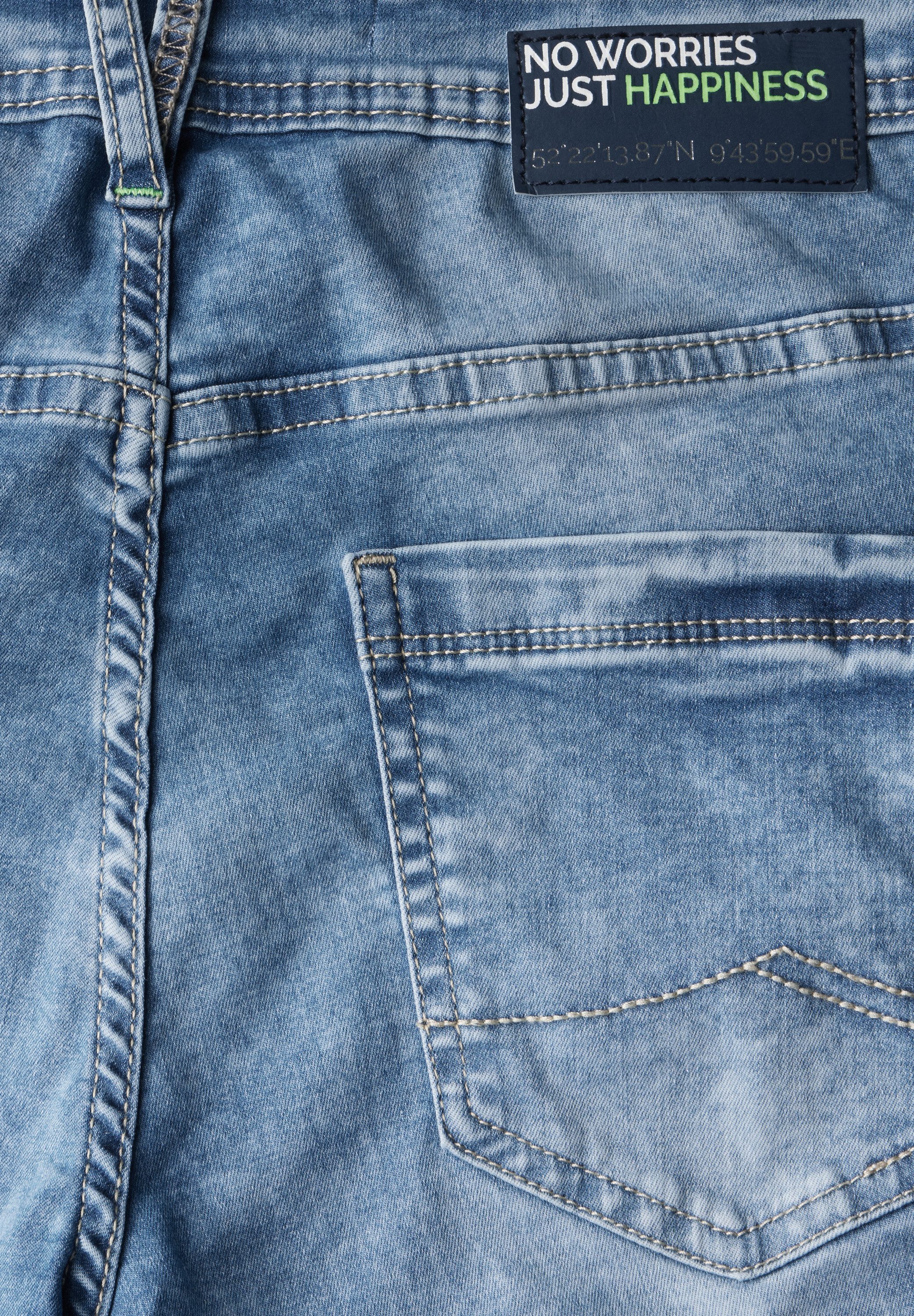 Cecil 7/8 jeans Stijl Scarlett Slim fit met mid waist