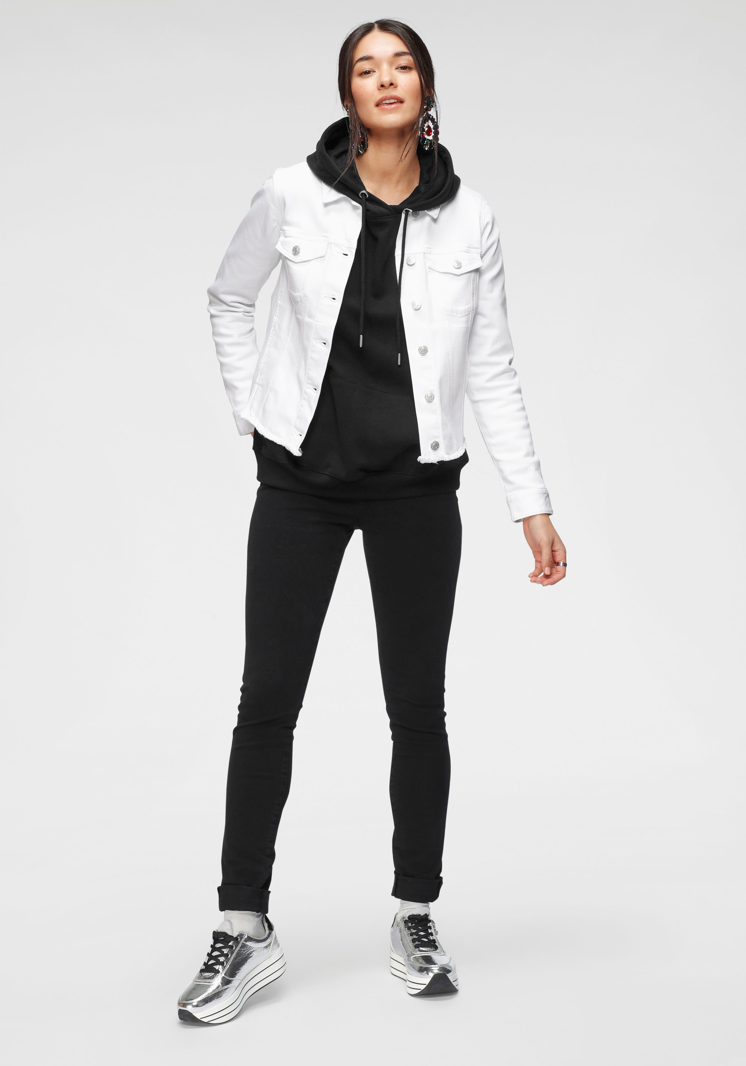 s.Oliver Skinny fit jeans Izabell in coole, verschillende wassingen
