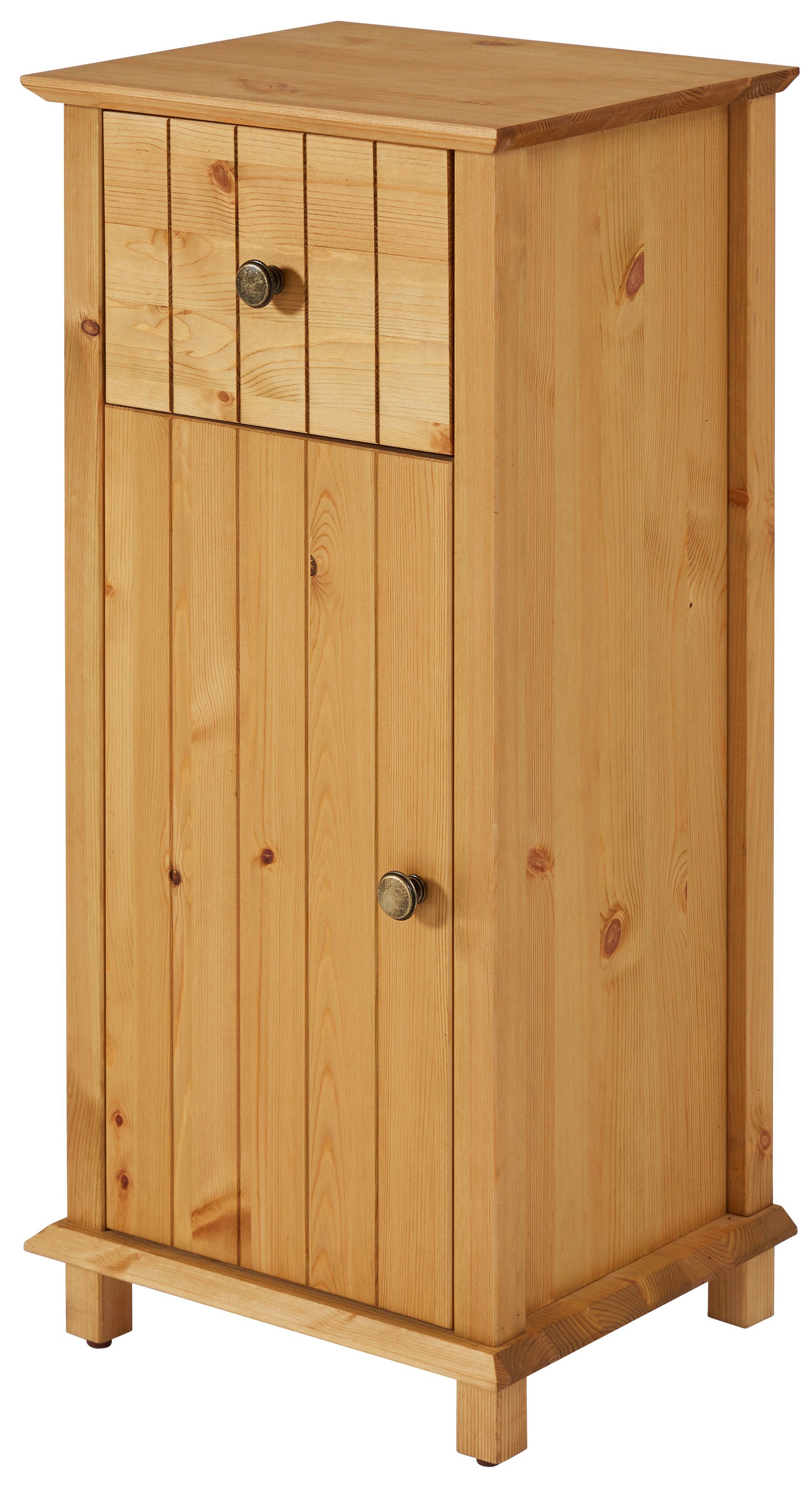Home affaire Onderkast Vili Breedte 34 cm, badkamerkast van massief hout, grenenhout