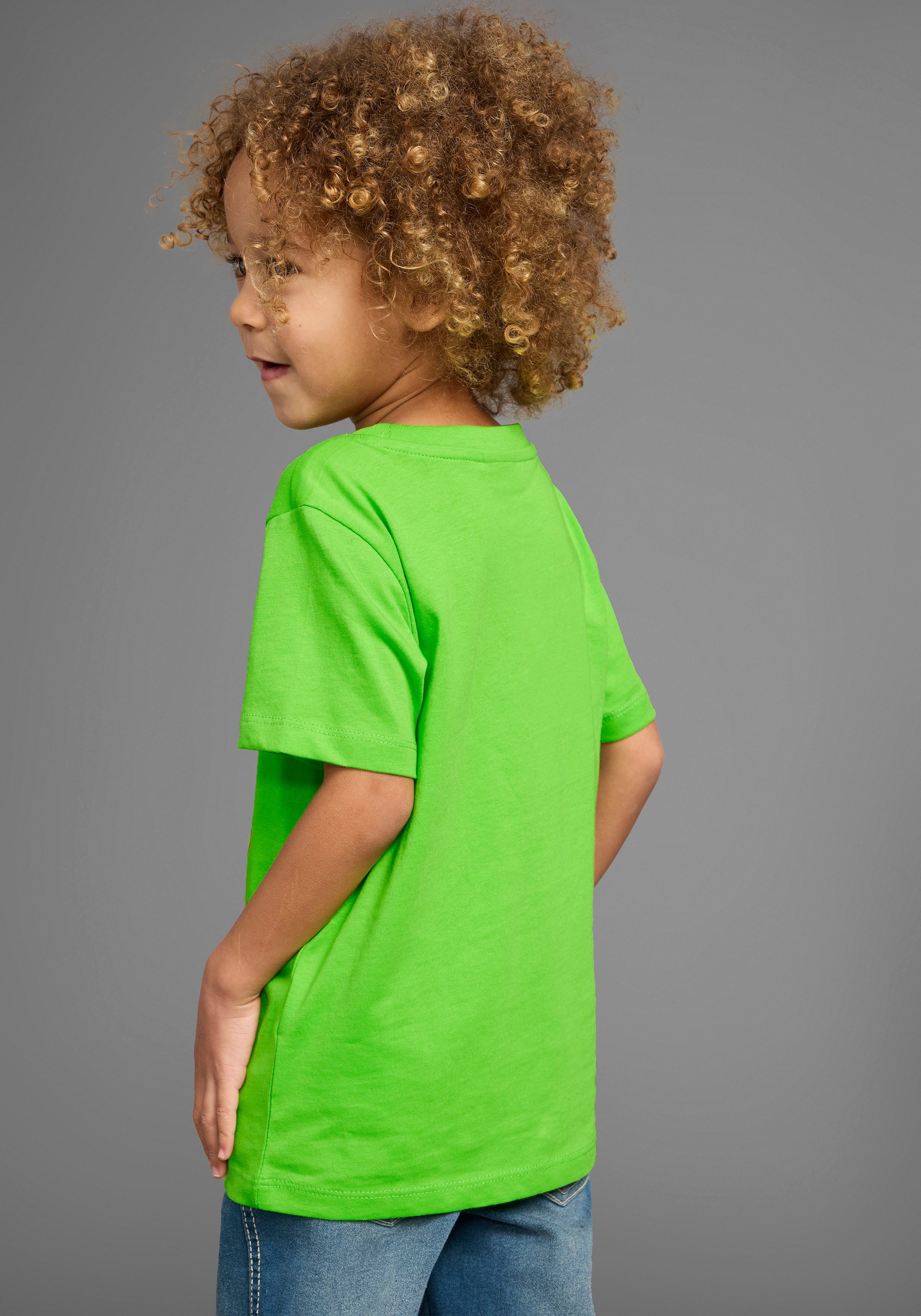 KIDSWORLD T-shirt Voetbal-print: TOOOR Korte mouwen, basic pasvorm, met statements/slogans