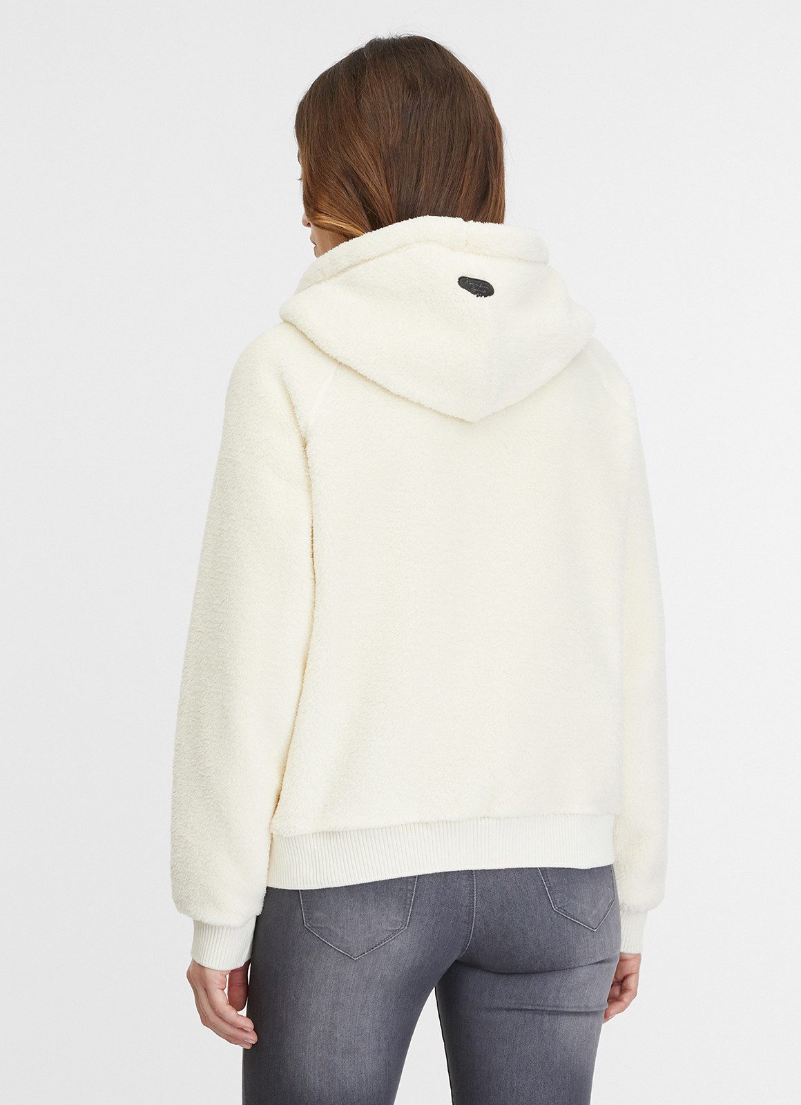 Ragwear Sweatvest TALIANA van zacht teddypluche