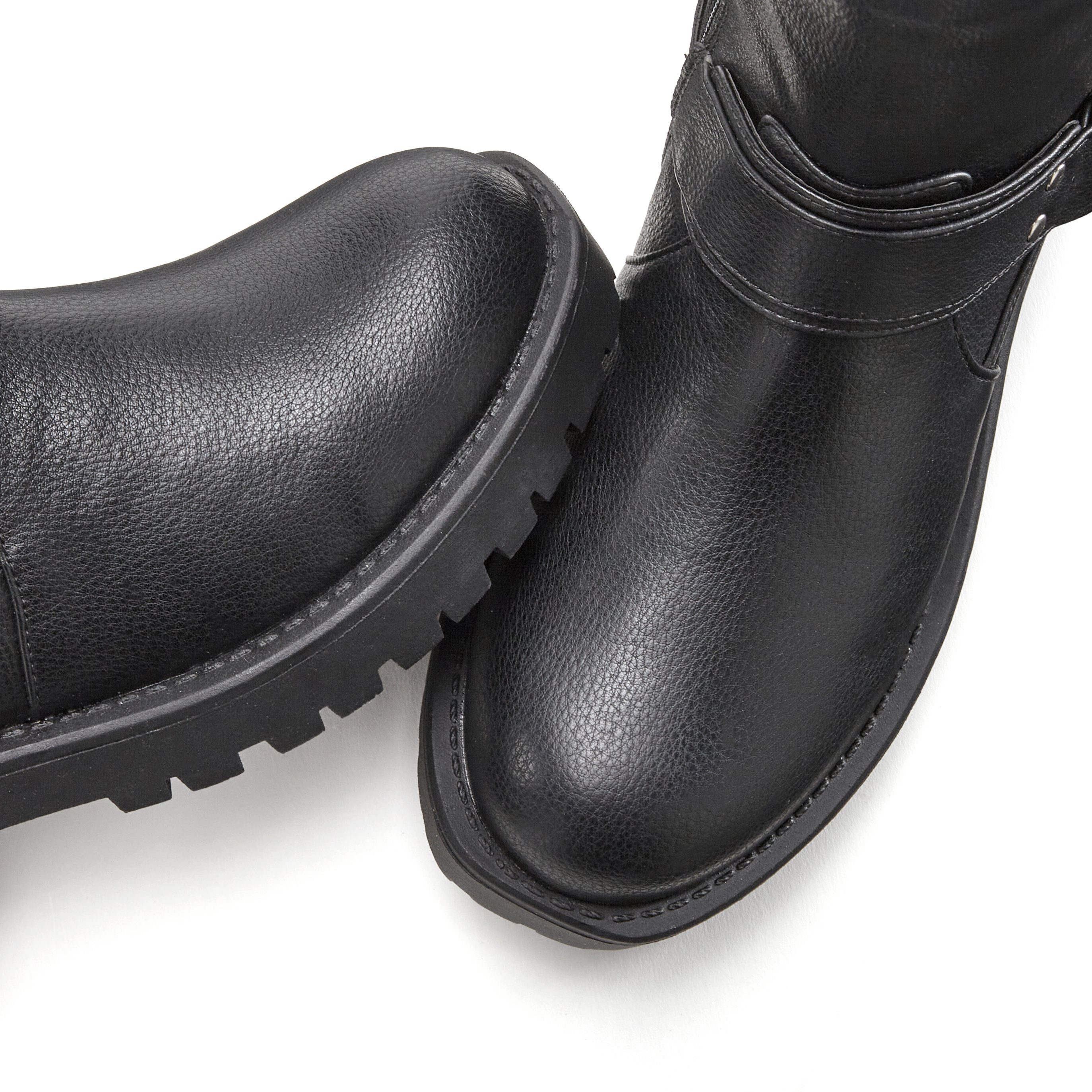 Lascana Bikerboots met trendy siergespen, laarzen, enkellaars