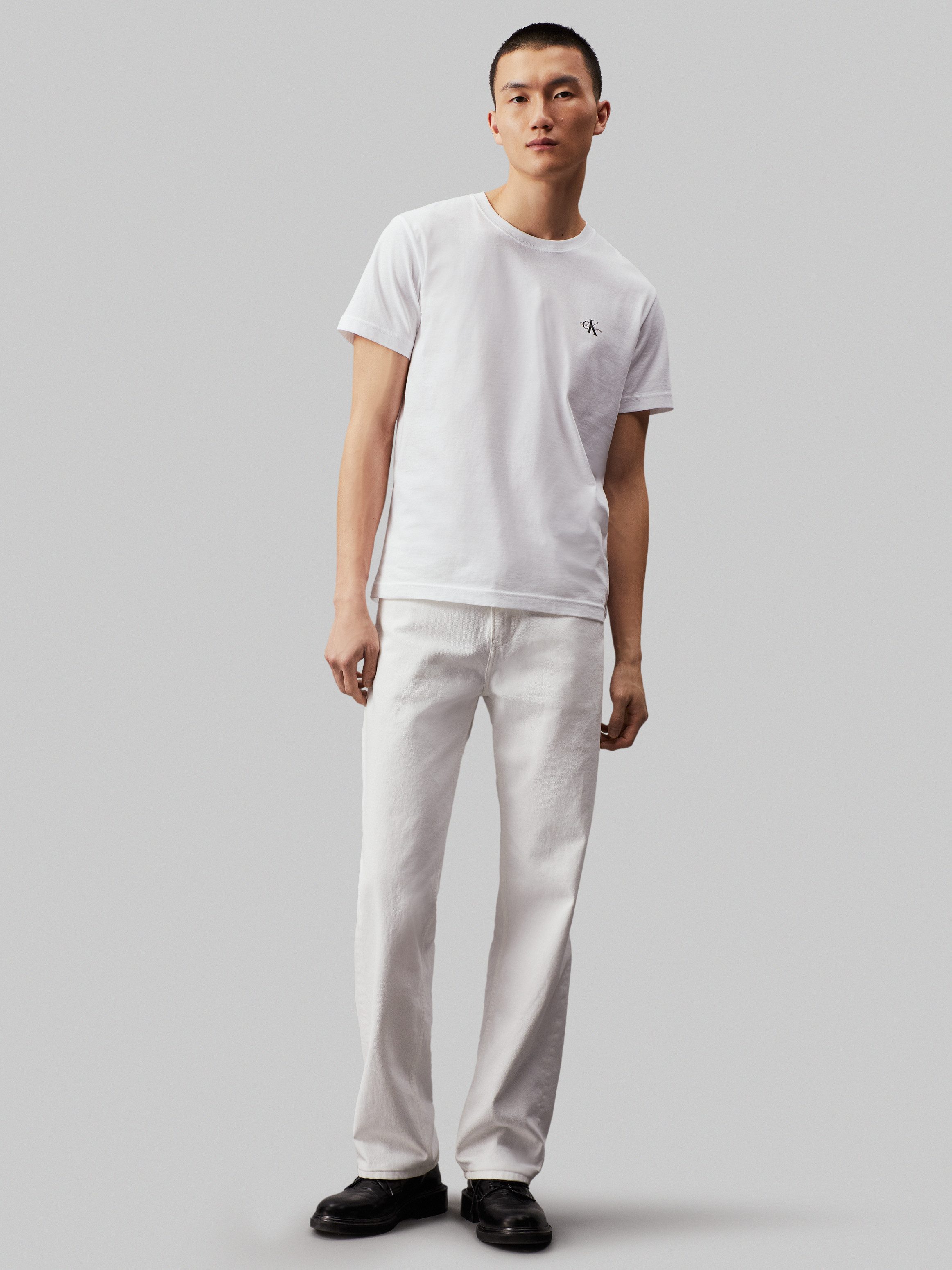 Calvin Klein T-shirt 2 PACK MONOLOGO (Set van 2)
