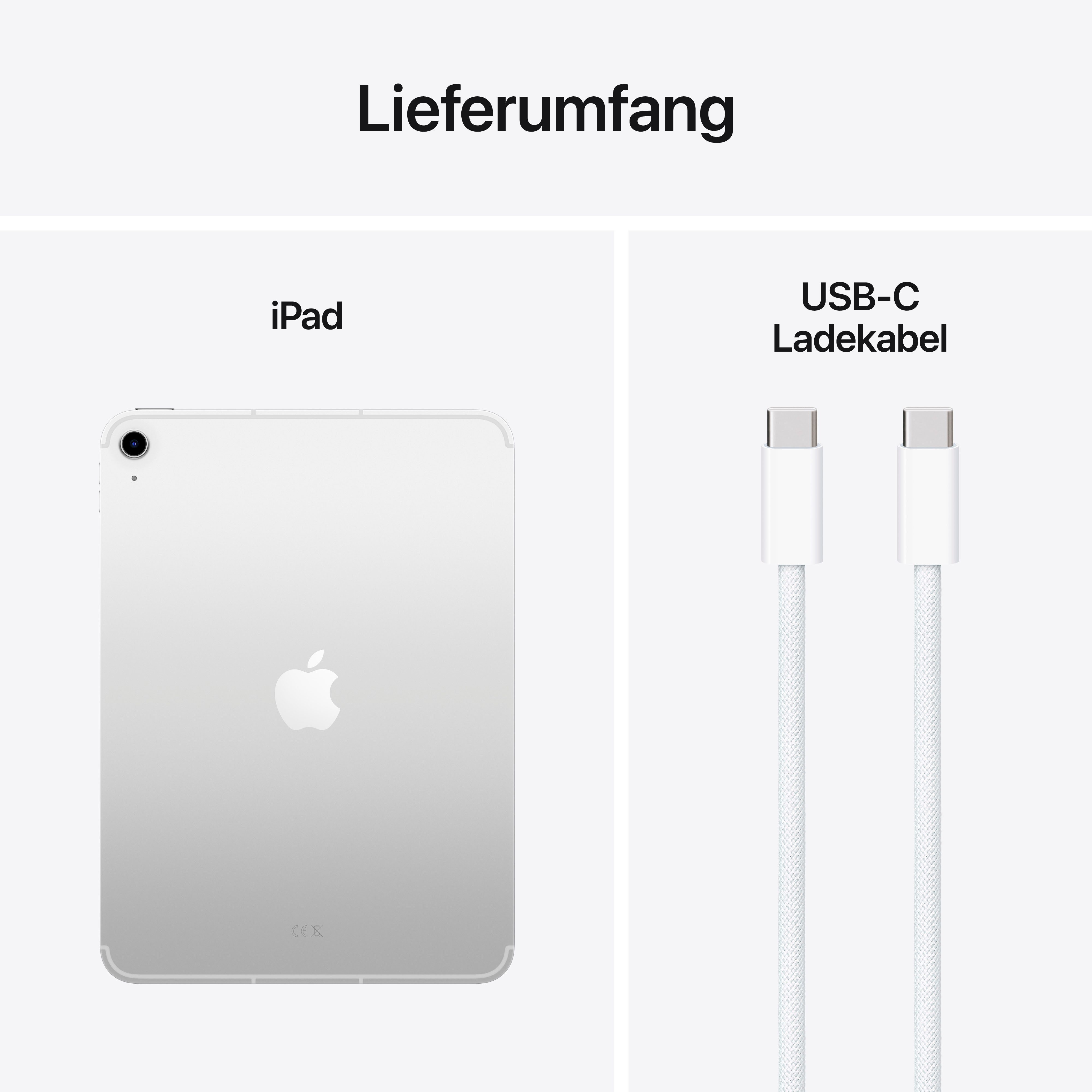 Apple Tablet 11" iPad Wi-Fi + Cellular (2025), 10,86 ", iPadOS