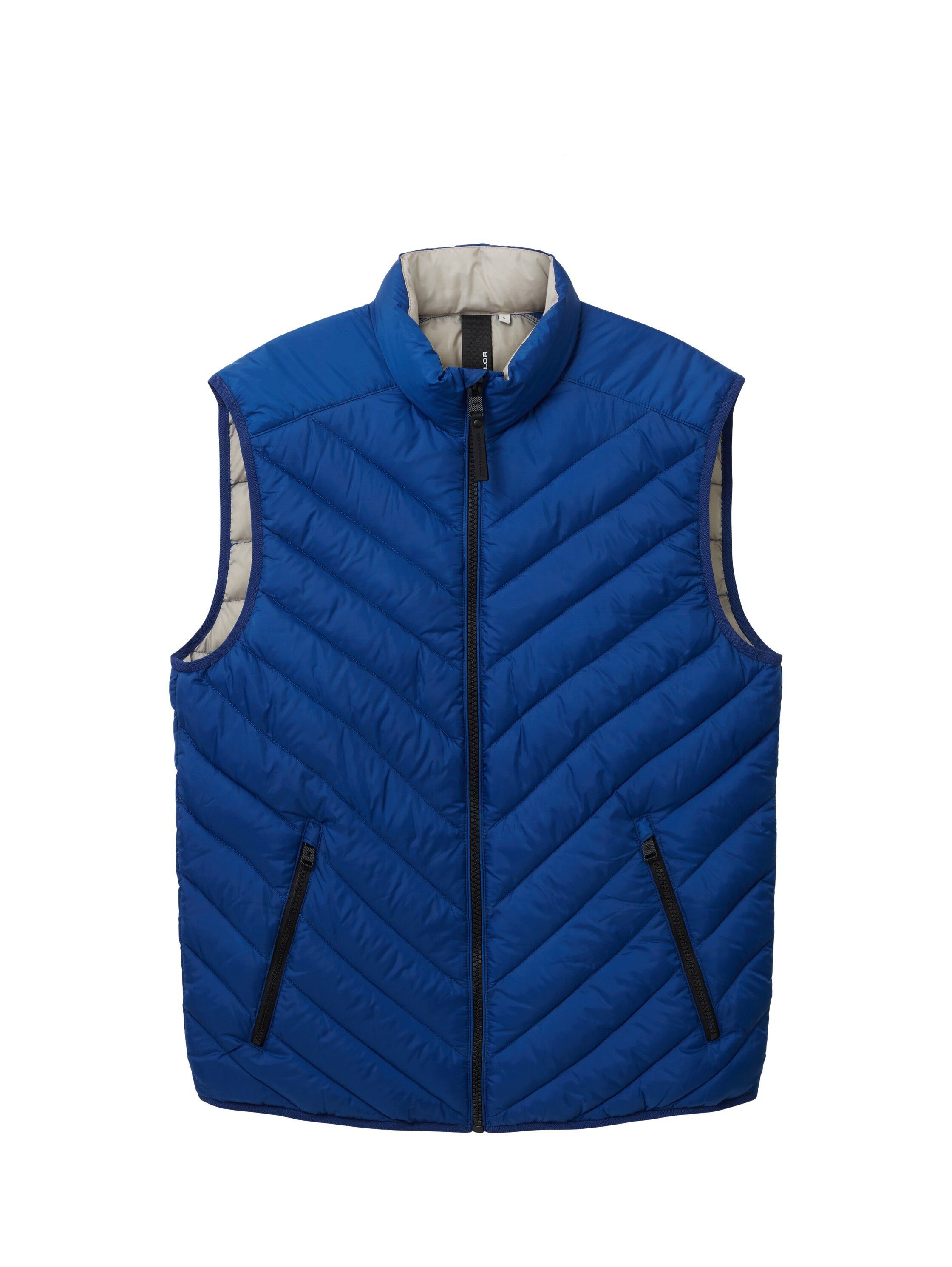 Tom Tailor Bodywarmer met ritszakken opzij