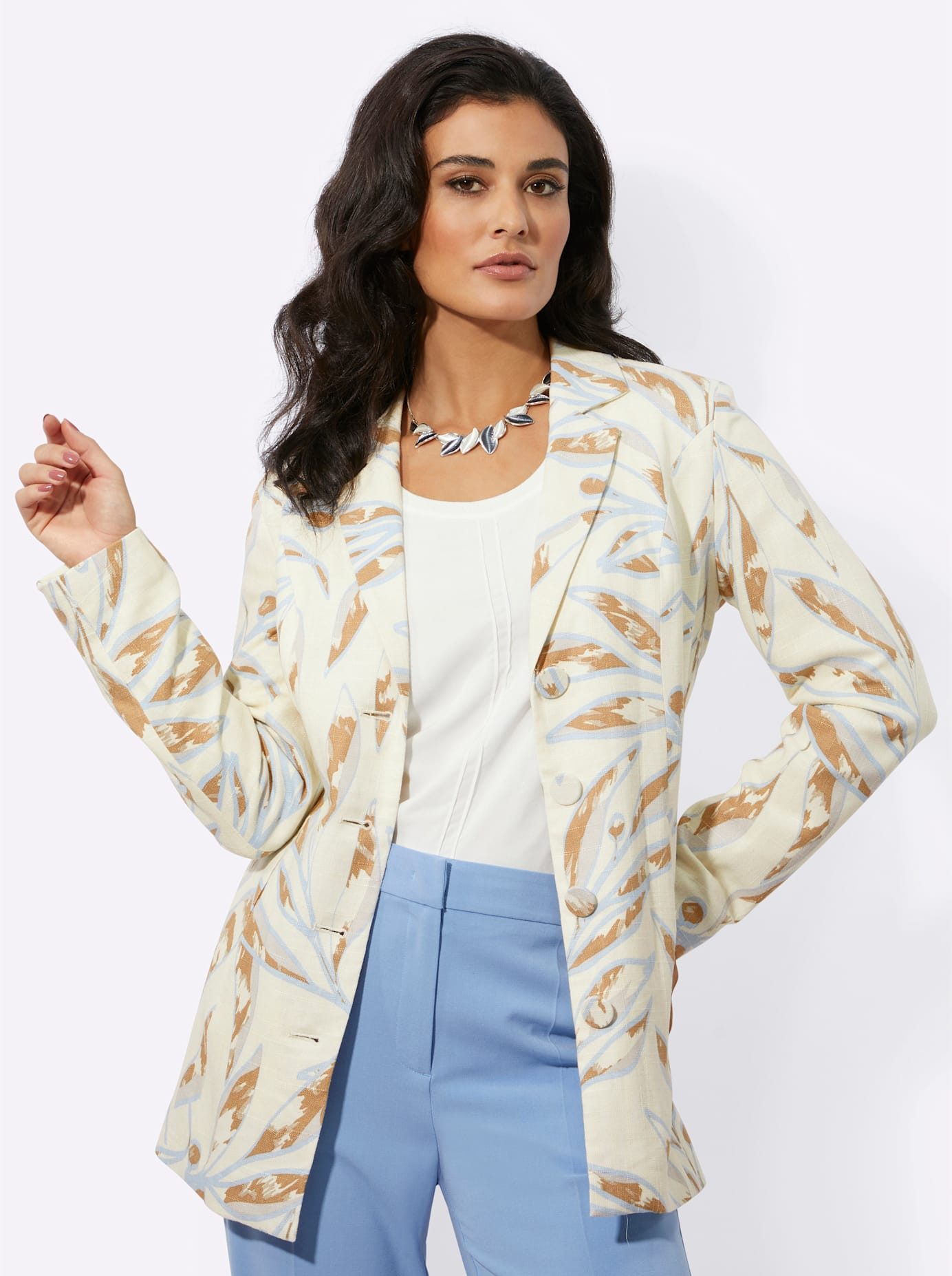 Creation L Jasje Linnen blazer