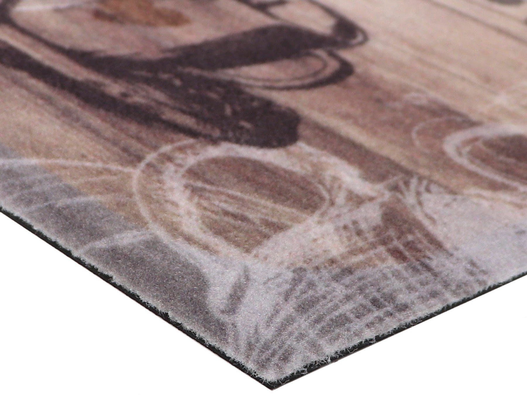 Primaflor-Ideen in Textil Keukenloper ARABICA Motief koffie, antislip, wasbaar, keuken