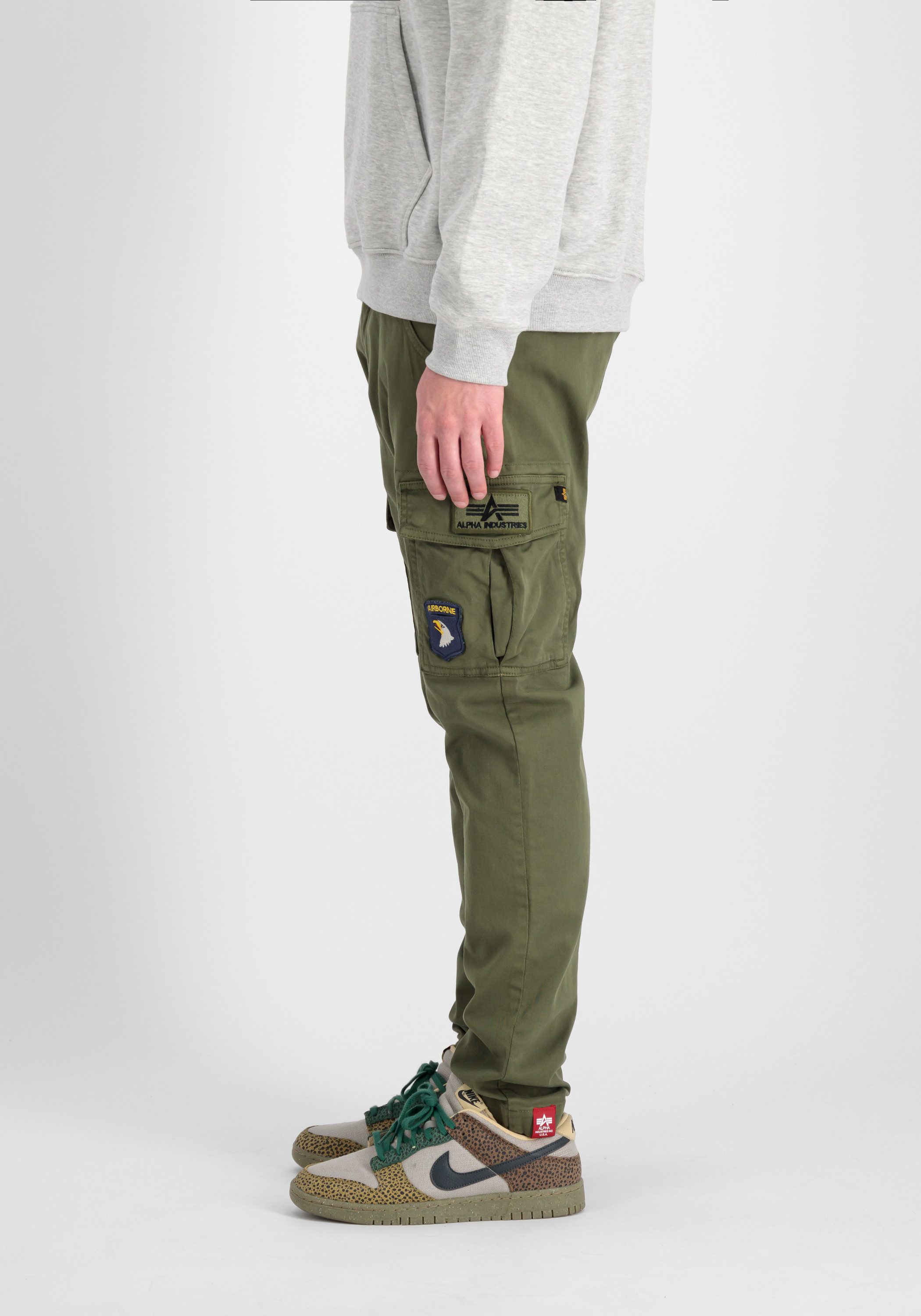 Alpha Industries Cargobroek Men Pants Petrol Patch Pant