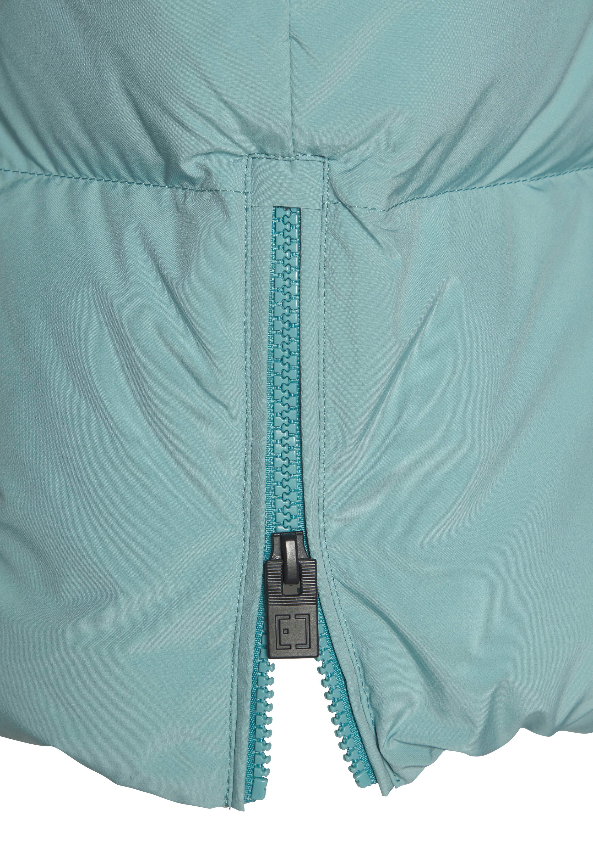 Elbsand Bodywarmer met grote logoprint op de rug