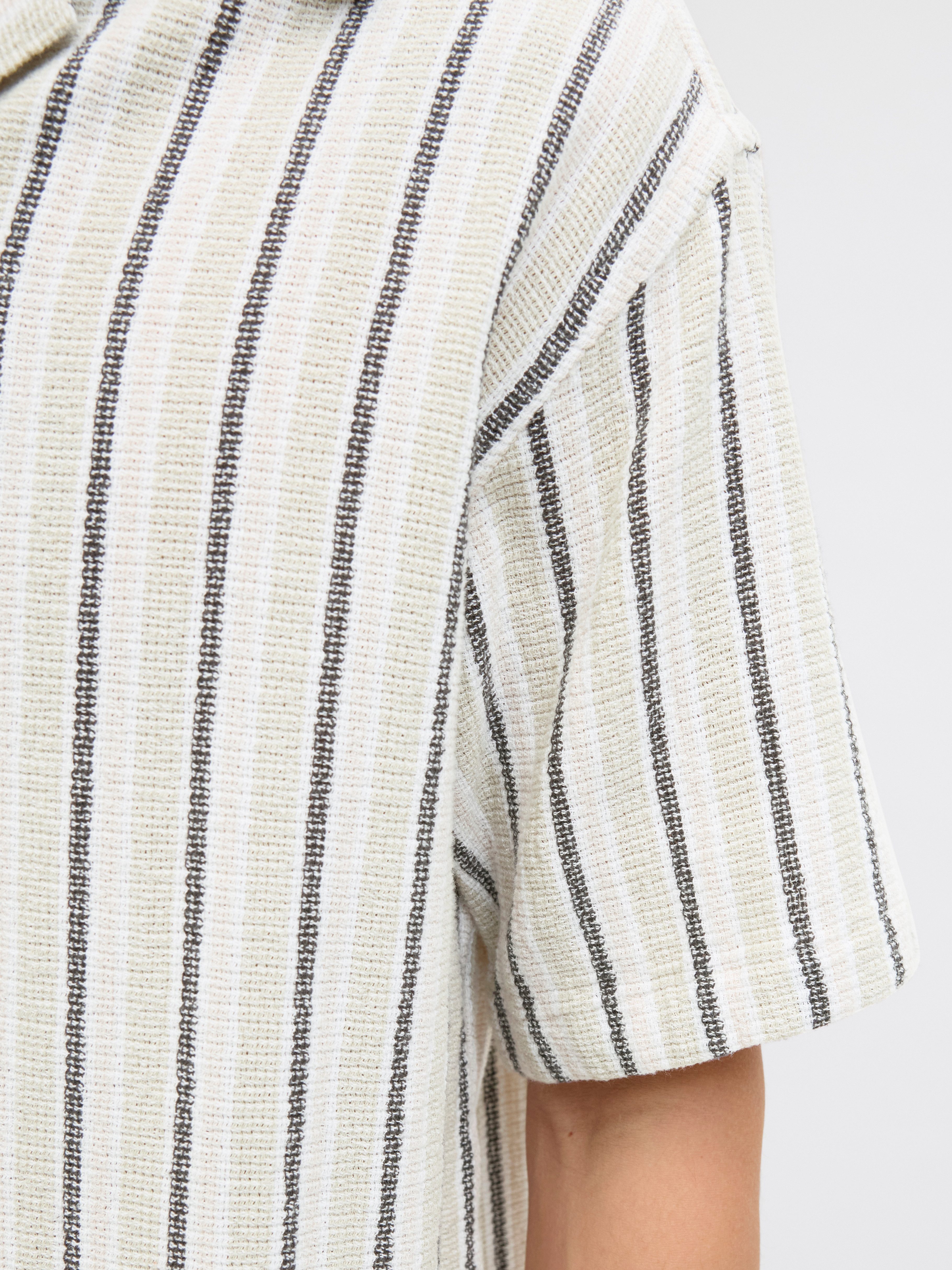 Jack & Jones Overhemd met korte mouwen JORCOBA STRIPE RESORT SHIRT SS SN