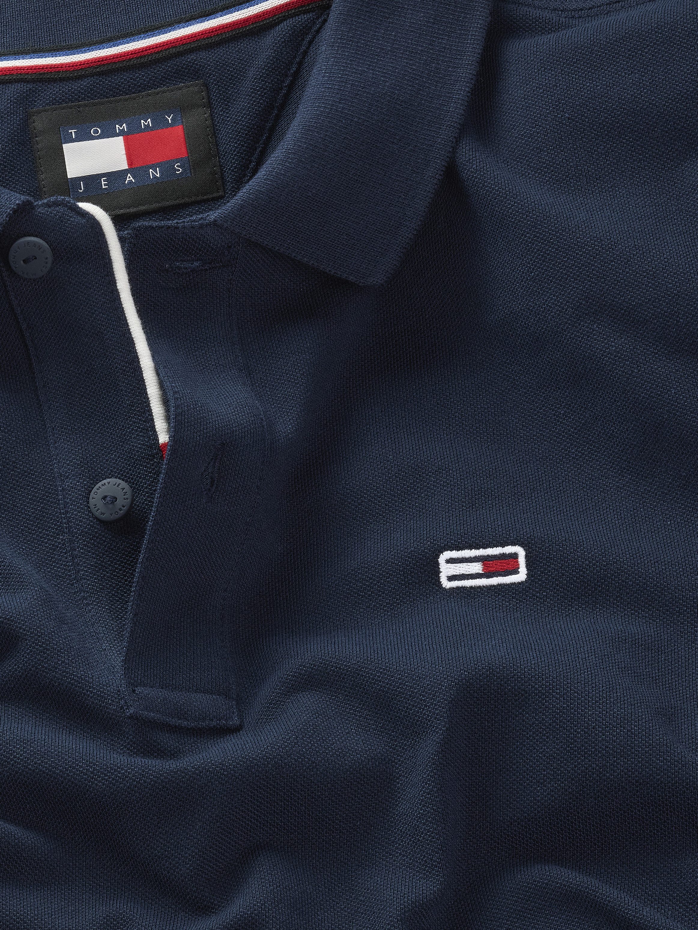TOMMY JEANS Poloshirt TJM SLIM PLACKET POLO