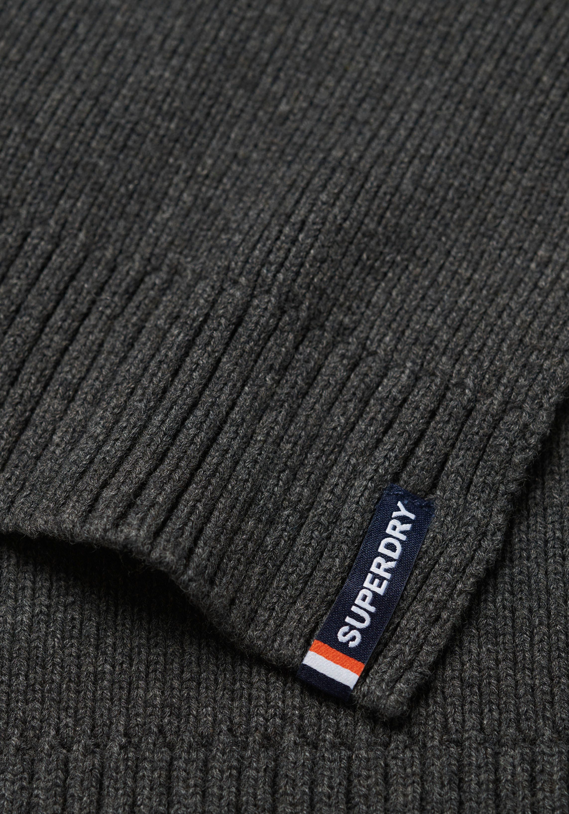 Superdry Gebreide sjaal ESSENTIAL LOGO KNITTED SCARF