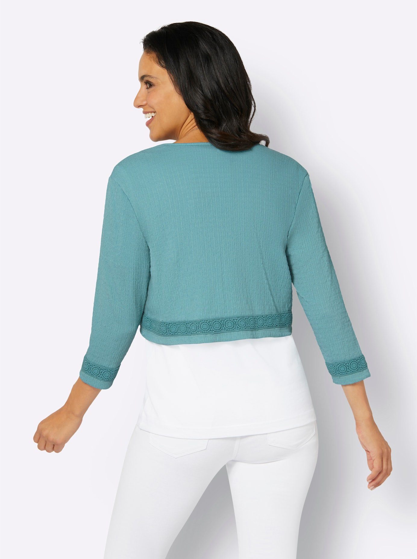 Classic Inspirationen Shirtjasje Shirtbolero (1-delig)