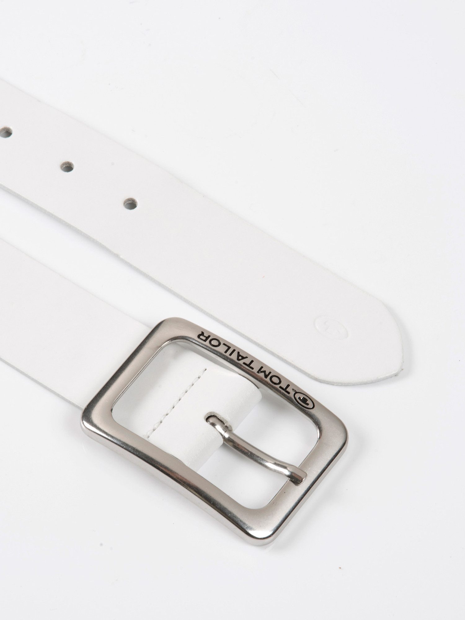 Tom Tailor Leren riem TTEVE 4 cm brede dameslerenriem, klassiek must-have