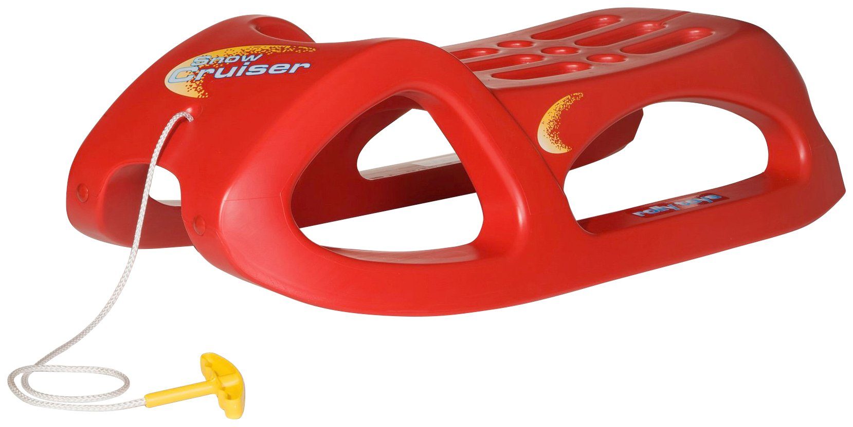 rolly toys® Slede RollySnow Cruiser met stalen rails aan de slede